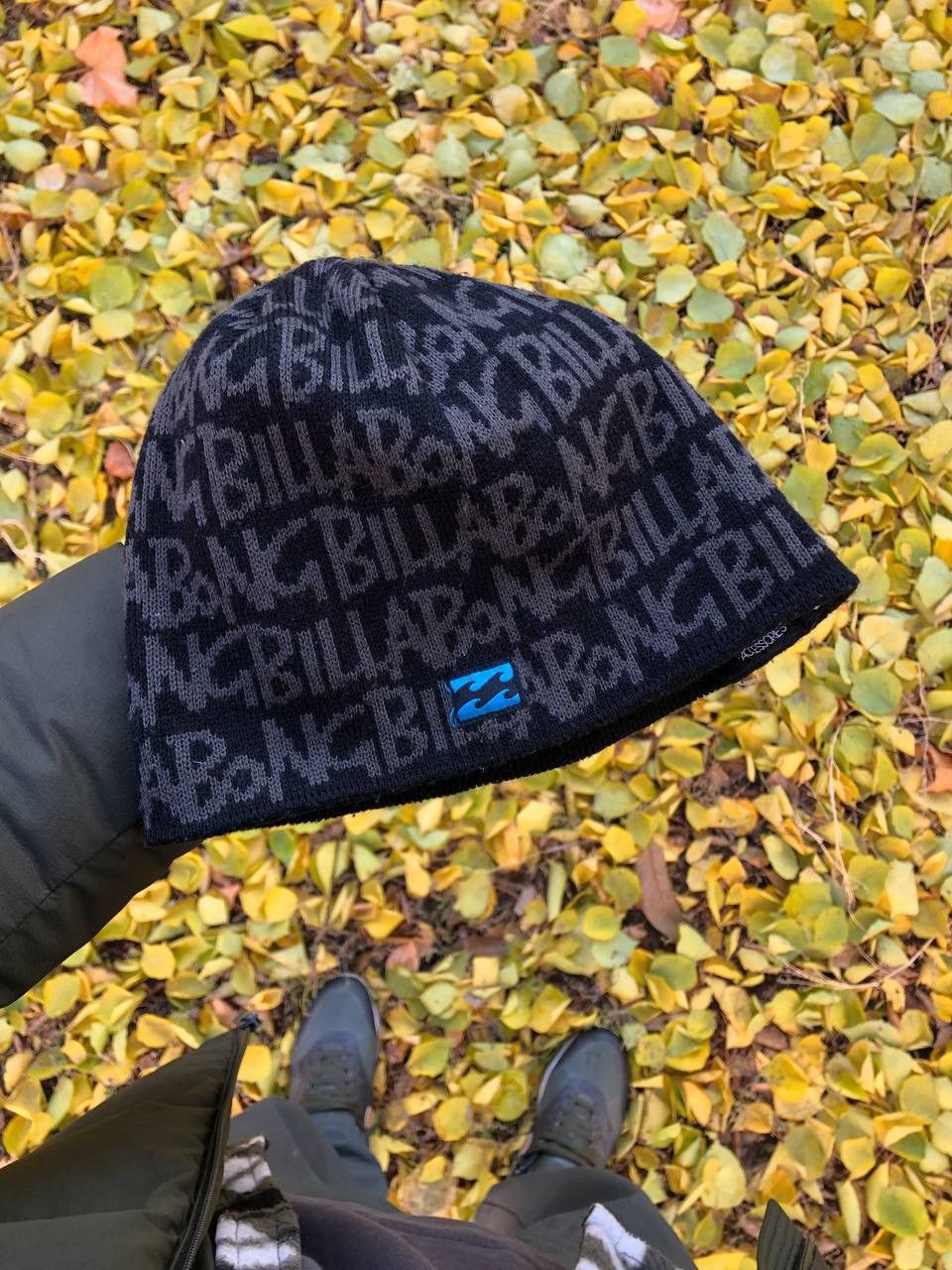 Billabong × Vintage VERY RARE BILLABONG ACCESSORES MONOGRAM SURF HATS Y2K 90s Size ONE SIZE - 2 Thumbnail