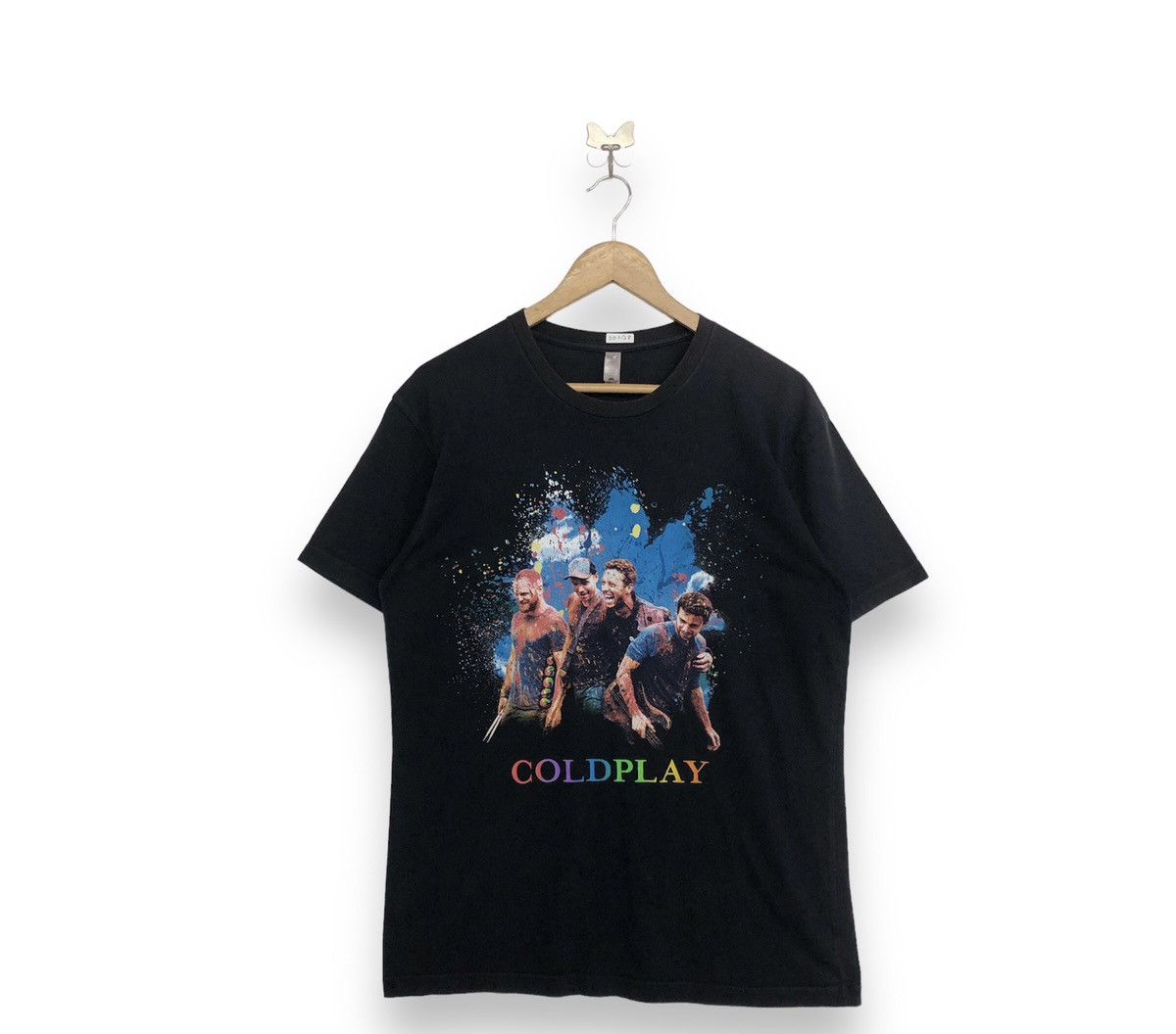 Band Tees Coldplay Band Tour Disstress Tshirt Size US M / EU 48-50 / 2 - 1 Thumbnail
