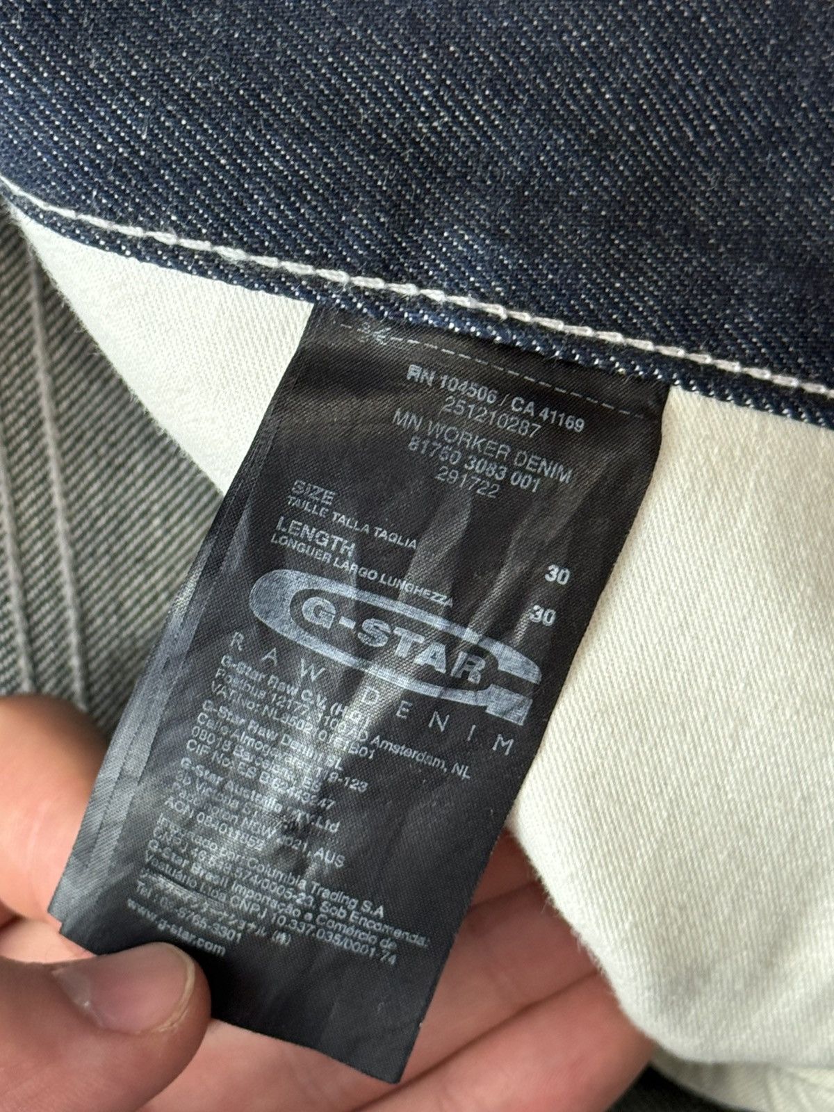 G-Star × Marc Newson G-Star Raw by Marc Newson Carpenter Jeans 30/30 Size Size US 30 / EU 46 - 15 Thumbnail