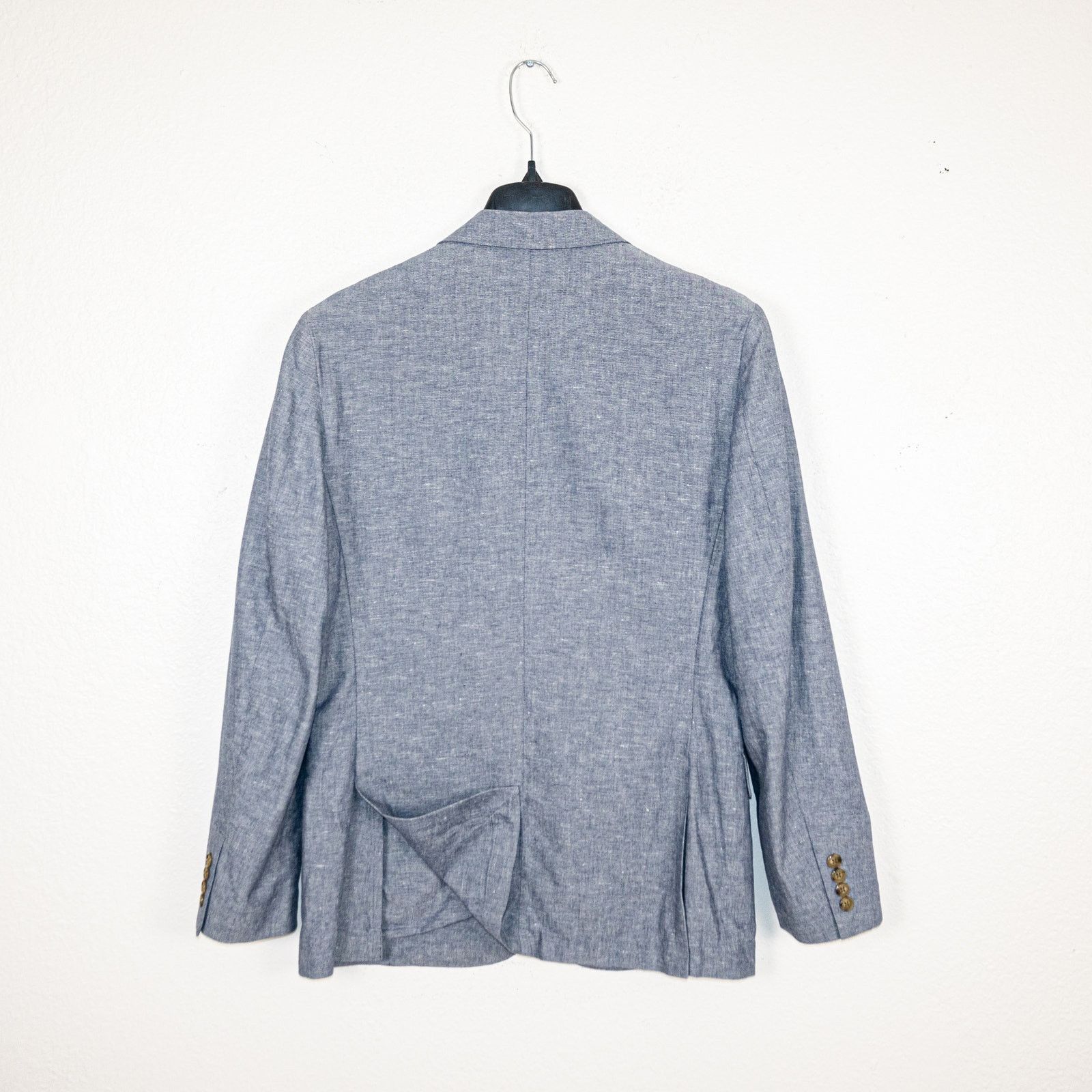 J.Crew J.Crew Ludlow Slim Unstructured suit Jacket Cotton-Linen Size 38R - 6 Thumbnail