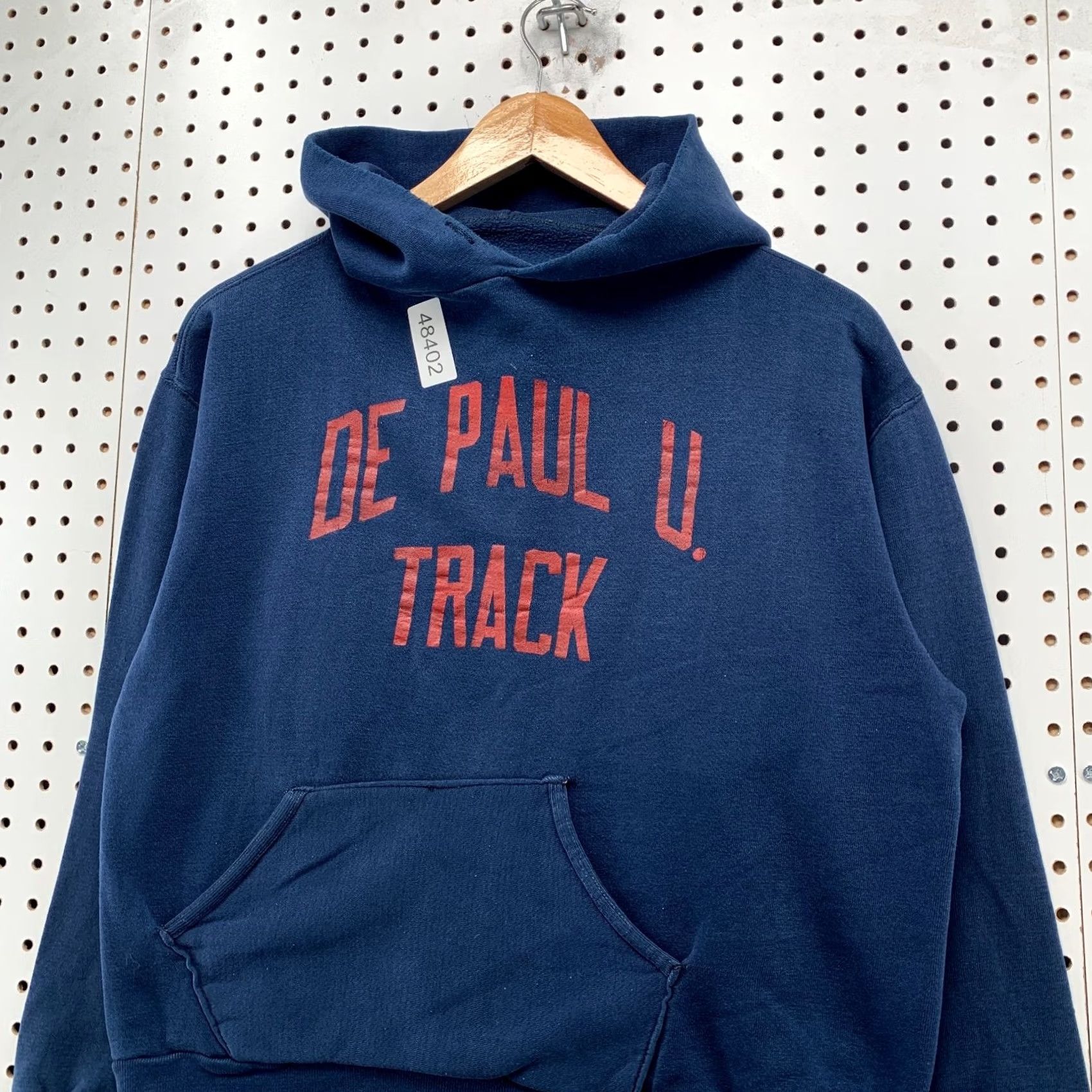 Russell Athletic VINTAGE Russell Athletic Track Hoodie Sweatshirt Mens M DEPAUL GOLD TAG Hoodie Mens M Blue University 70s Size US M / EU 48-50 / 2 - 7 Thumbnail