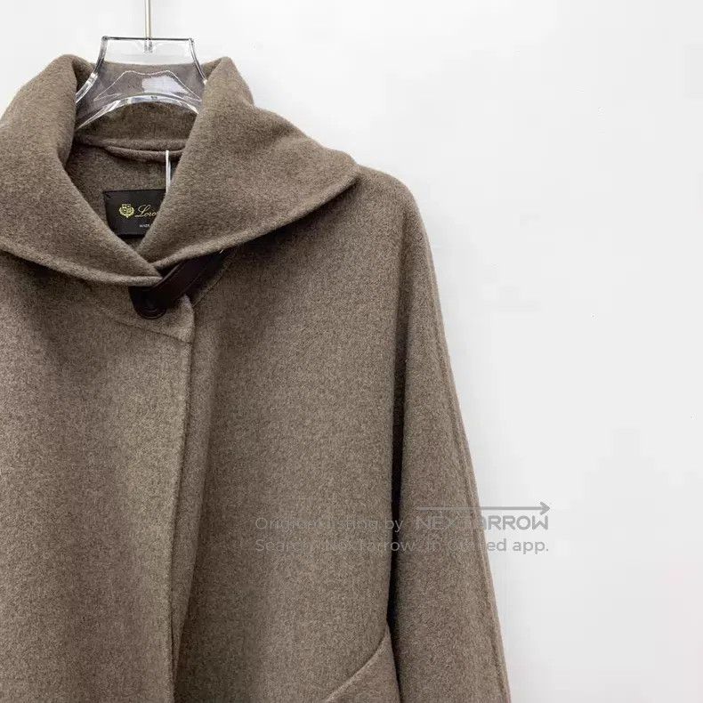 Loro Piana Loro Piana Caramel Colored Goat Long Sleeve Belted Overcoa Size S / US 4 / IT 40 - 3 Thumbnail