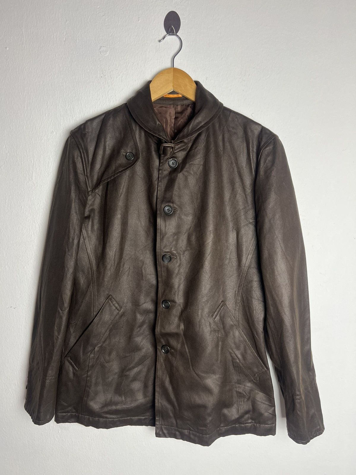 Takeo Kikuchi Vintage Leather Takeo Kikuchi Blazer Suede Light Jacket Size US L / EU 52-54 / 3 - 1 Thumbnail