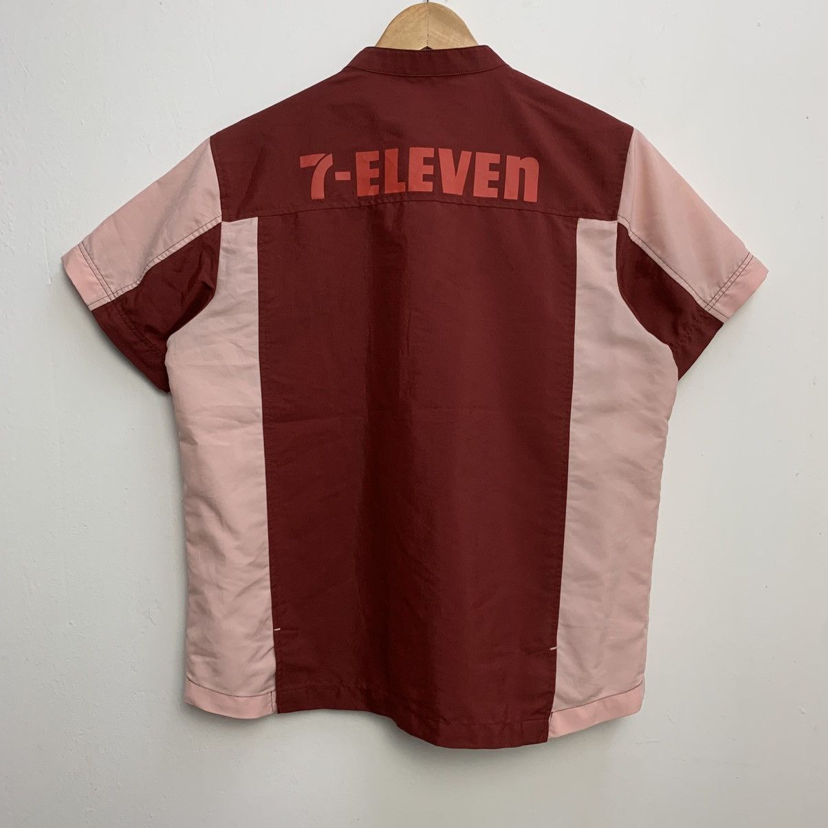 Japanese Brand Vintage 7-Eleven Japan Staff Uniform Tee Workwear Aesthetic Size US M / EU 48-50 / 2 - 2 Thumbnail