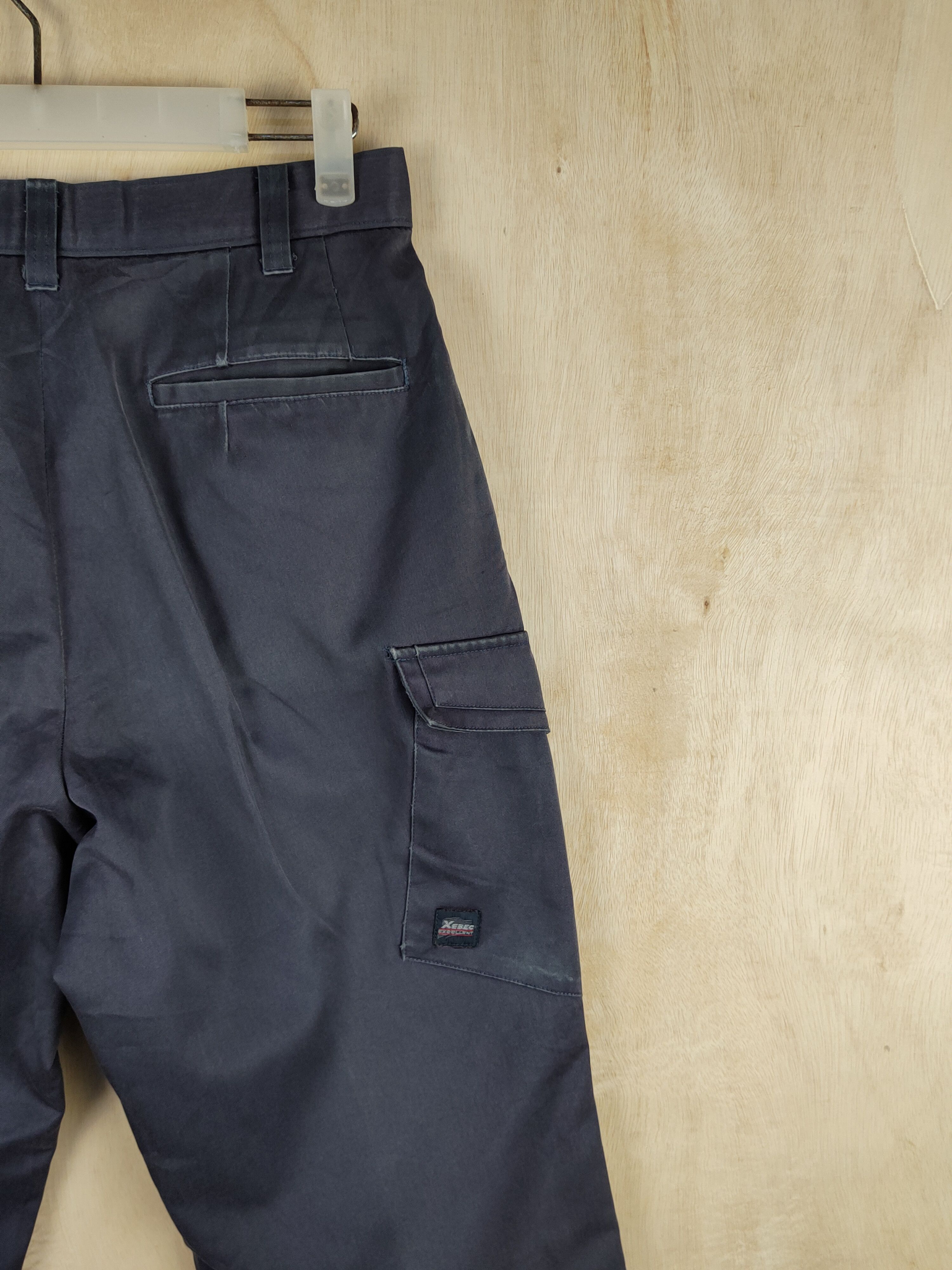 Japanese Brand Xebec Blue Faded Multipocket Tactical Cargo Pants #S2405 Size US 28 / EU 44 - 11 Thumbnail