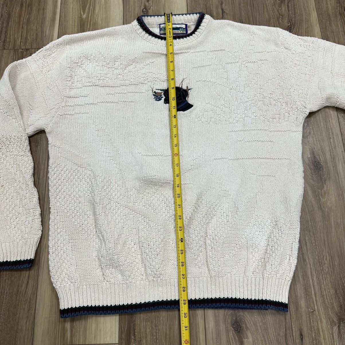 Vintage Vintage Shenandoah Black Lab 100% Cotton Knit Sweater, XXL Size US XXL / EU 58 / 5 - 7 Thumbnail
