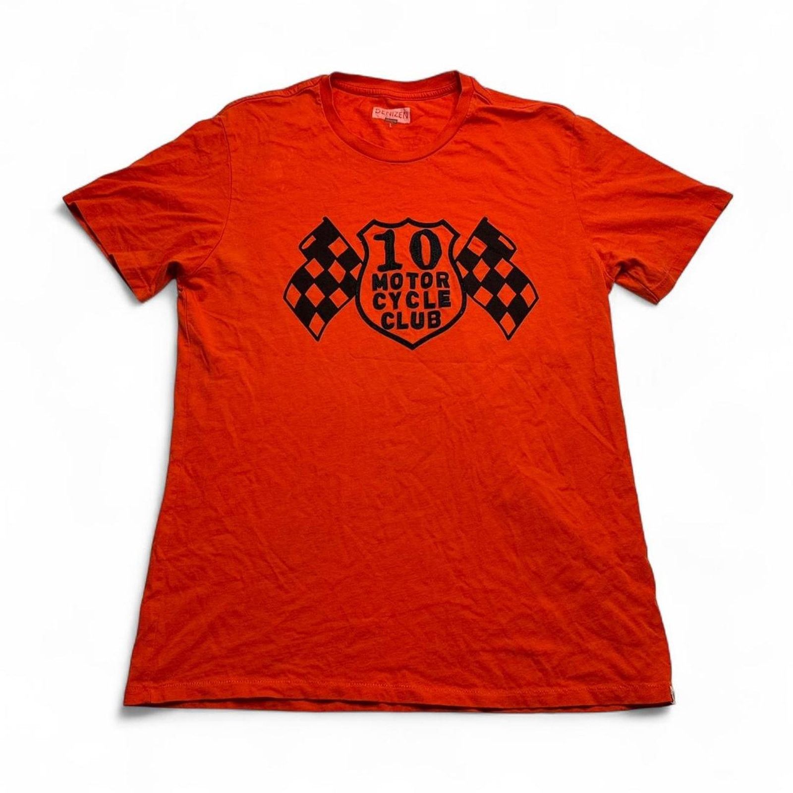 Levi's Denizen Levi’s Orange Motorcycle Club Graphic Tee Large Size US L / EU 52-54 / 3 - 1 Thumbnail