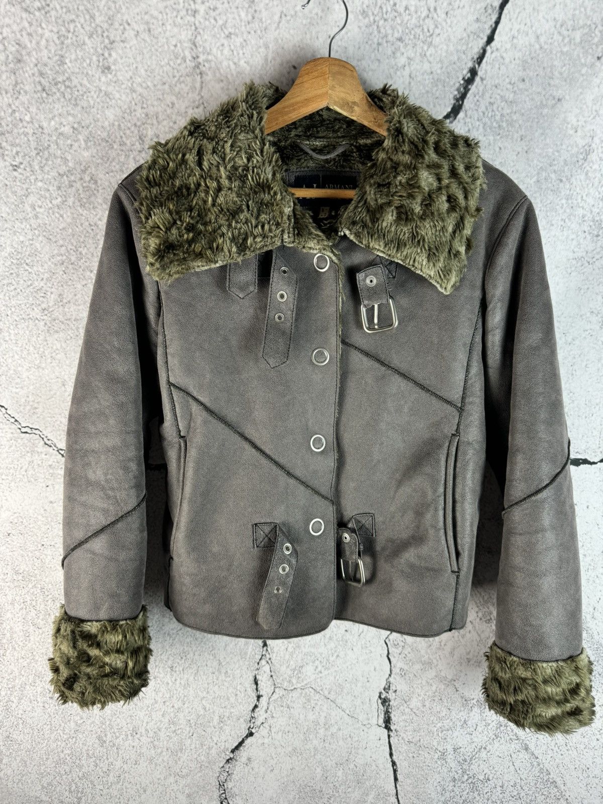 Emporio Armani Emporio Armani Shearling faux Fur Jacket Size M / US 6-8 / IT 42-44 - 1 Thumbnail