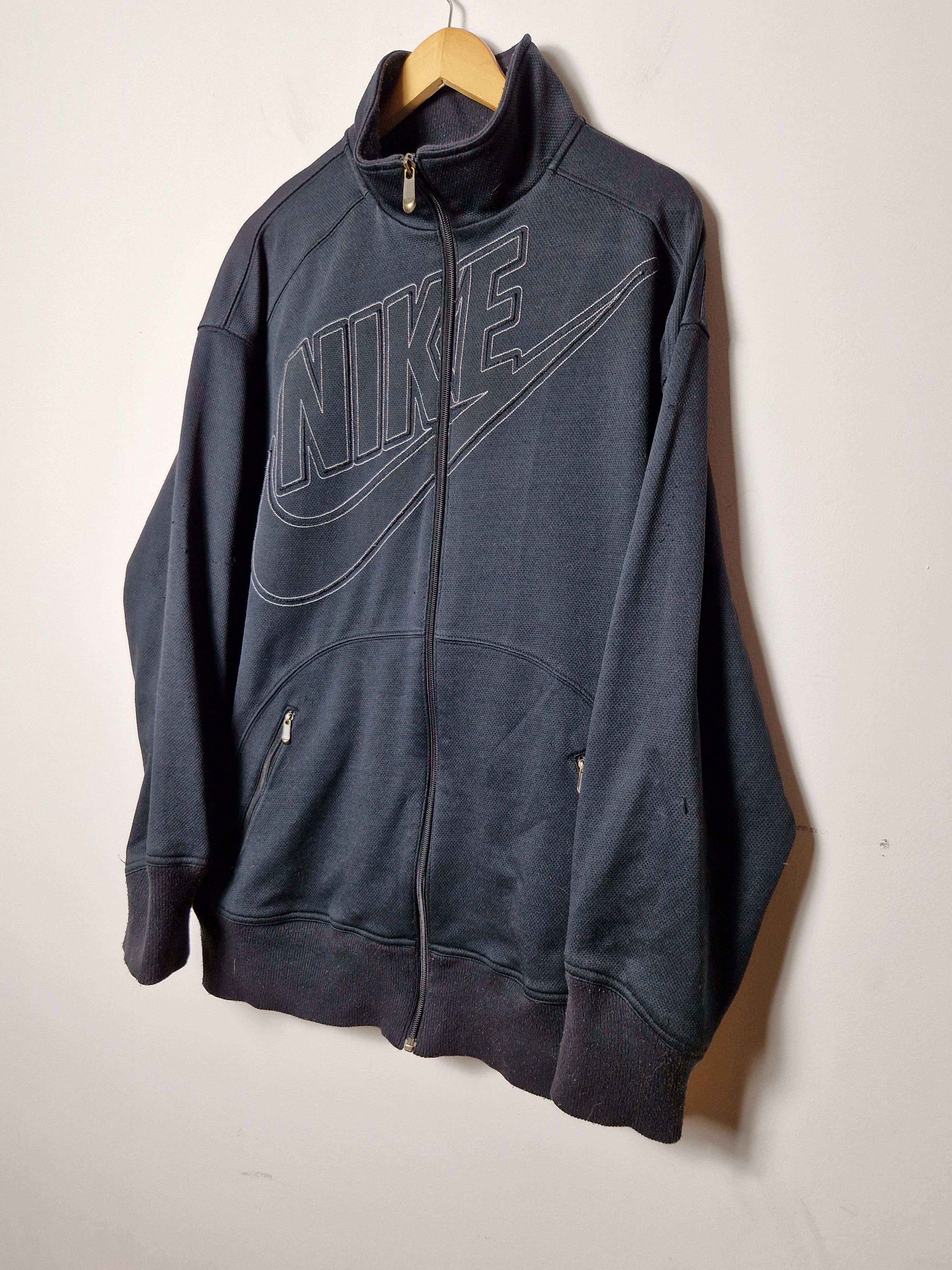Nike Nike big logo vintage zip sweatshirt Size US L / EU 52-54 / 3 - 2 Thumbnail