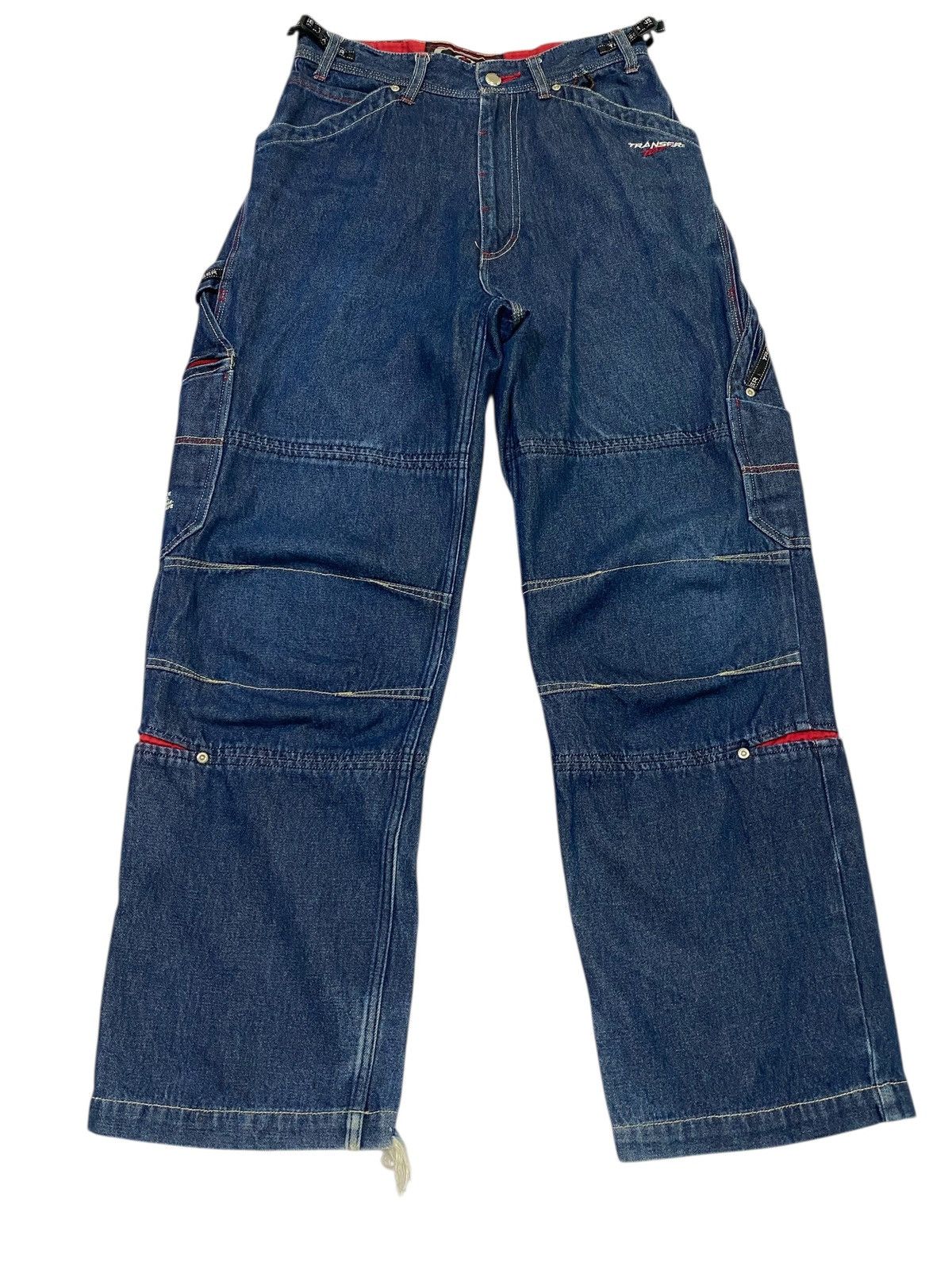 JNCO Transer baggy jeans / hip hop multipocket Size US 30 / EU 46 - 2 Thumbnail