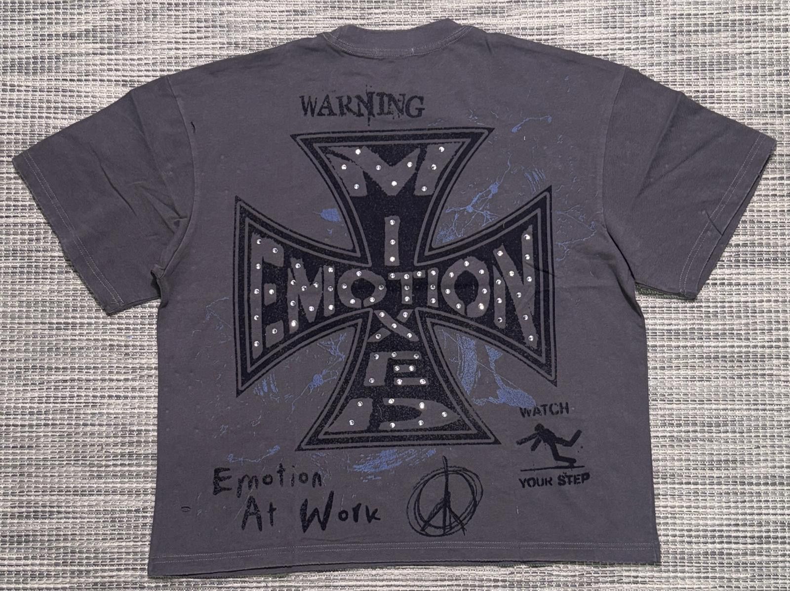 Other Mixed Emotion Grey "Friends" Tee Size US S / EU 44-46 / 1 - 3 Thumbnail