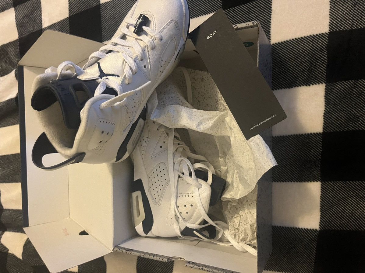Jordan Brand Jordan 6 Midnight Navy Size US 7 / EU 40 - 2 Thumbnail