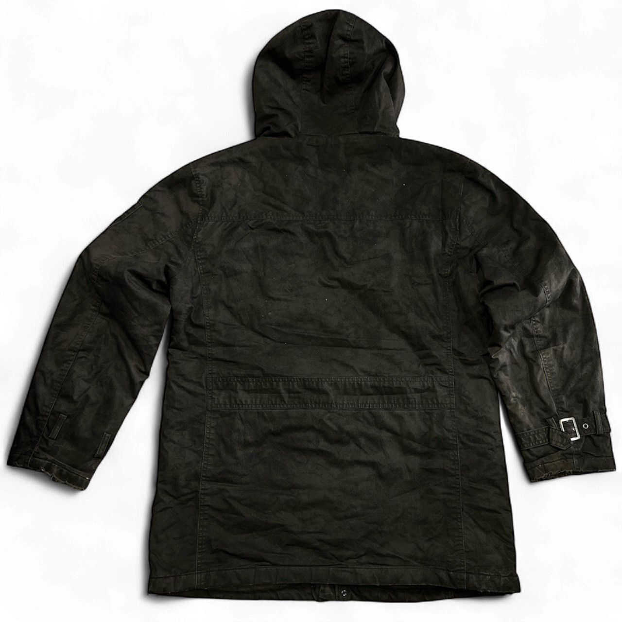 Japanese Brand Splendid satisfaction Wax Jacket Gorpcore Size US XXL / EU 58 / 5 - 2 Thumbnail
