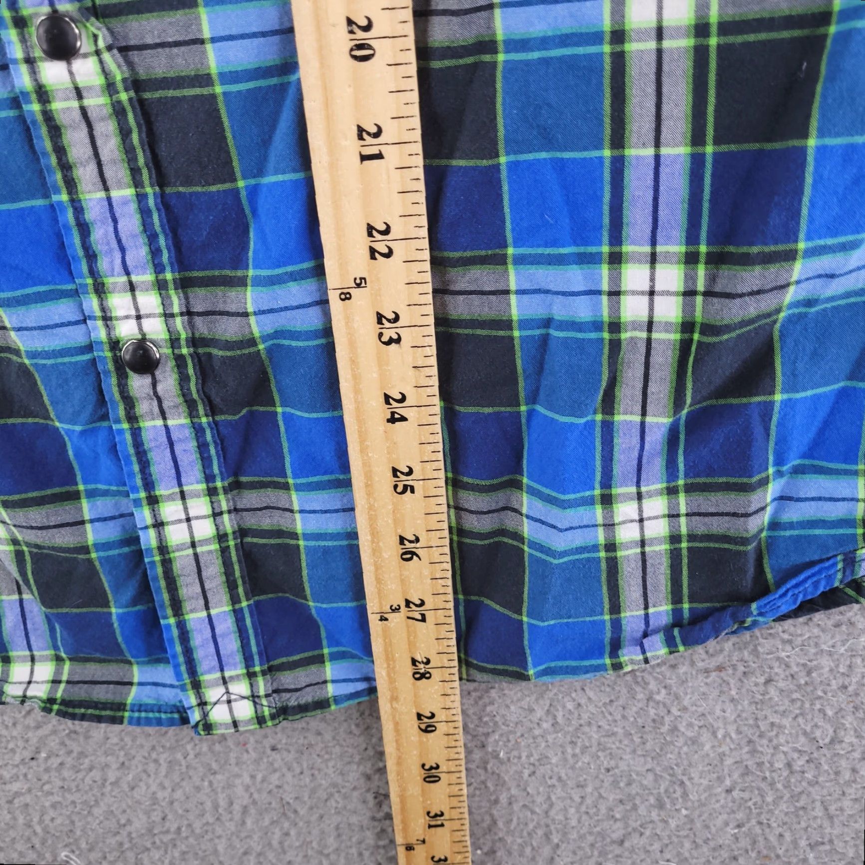 American Eagle Outfitters American Eagle Shirt XL Green Long Sleeve Pearl Snap Button Slim Mens Size US XL / EU 56 / 4 - 7 Thumbnail