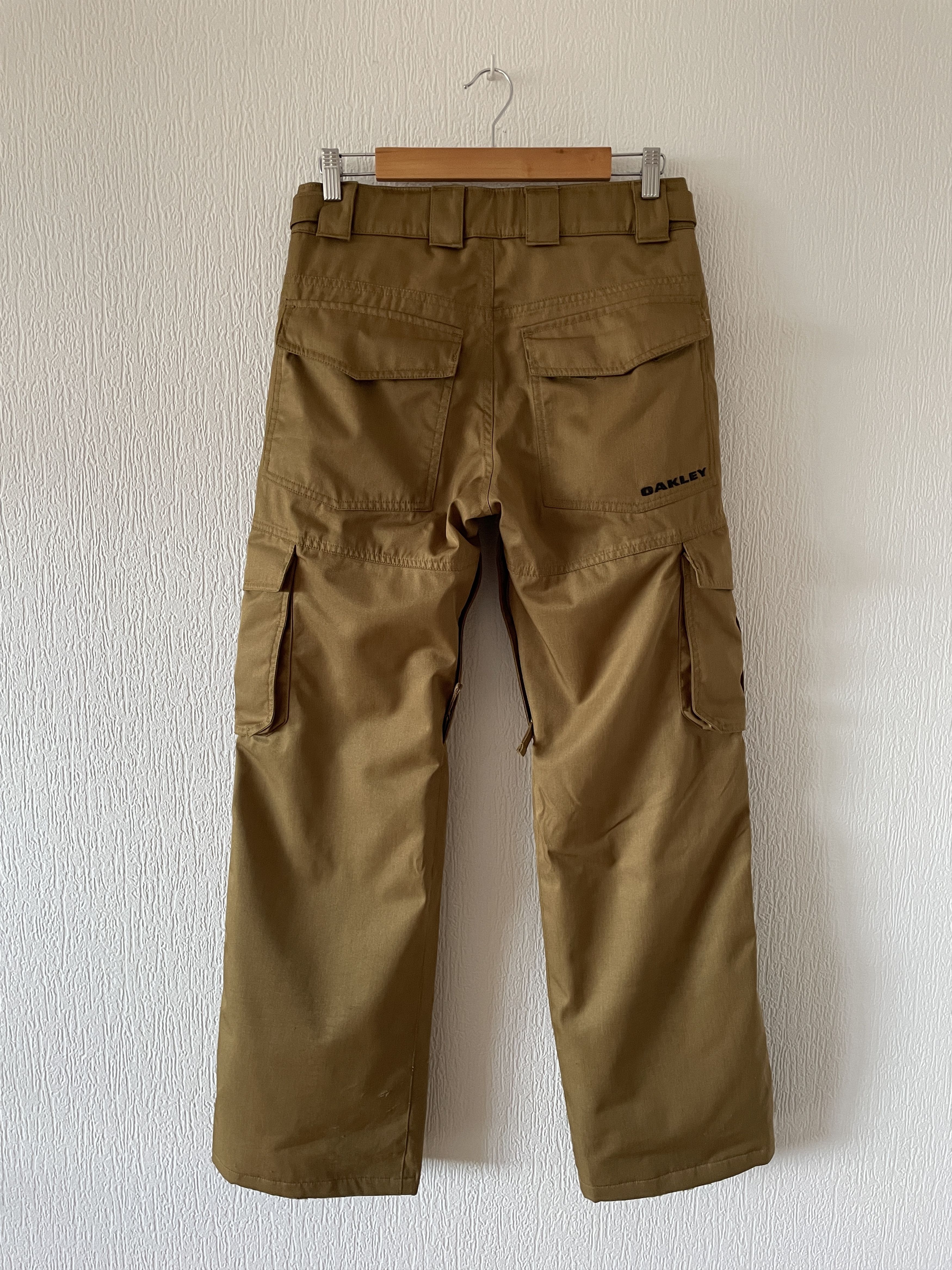 Oakley Vintage OAKLEY Cargo Pants Ski Shell Brown A2953 Size US 30 / EU 46 - 10 Thumbnail