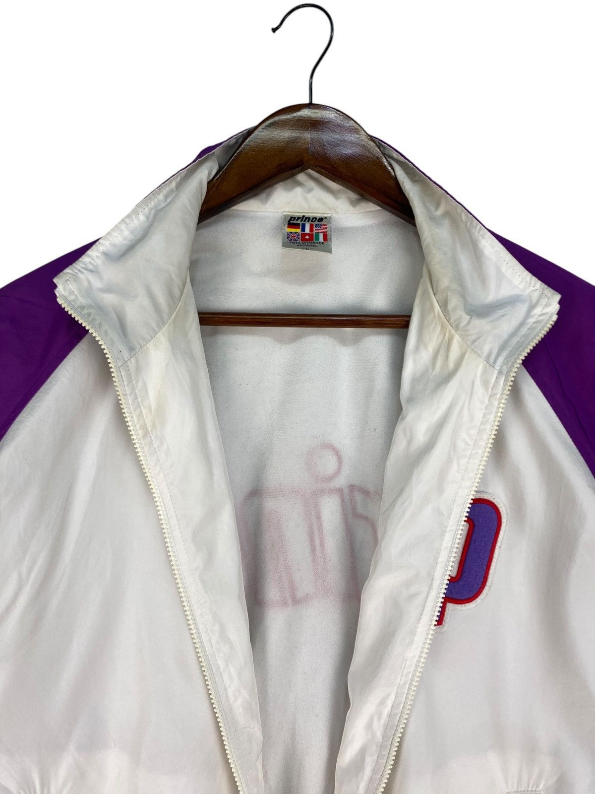 Prince Vintage Prince Training Jacket Size US L / EU 52-54 / 3 - 3 Thumbnail