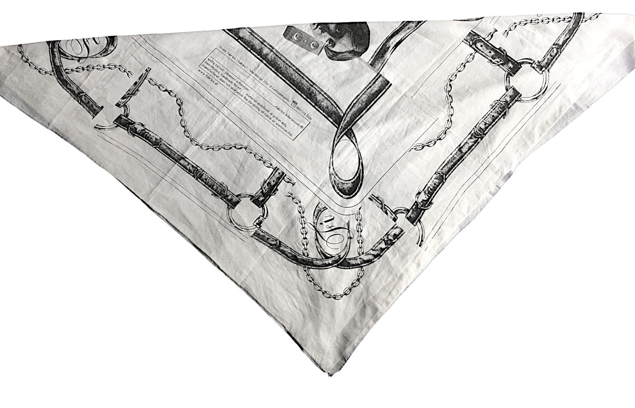 Vintage Fabrics Interseason Archive Scarf – FW 2004-05 "Adhocracy" Size ONE SIZE - 4 Thumbnail
