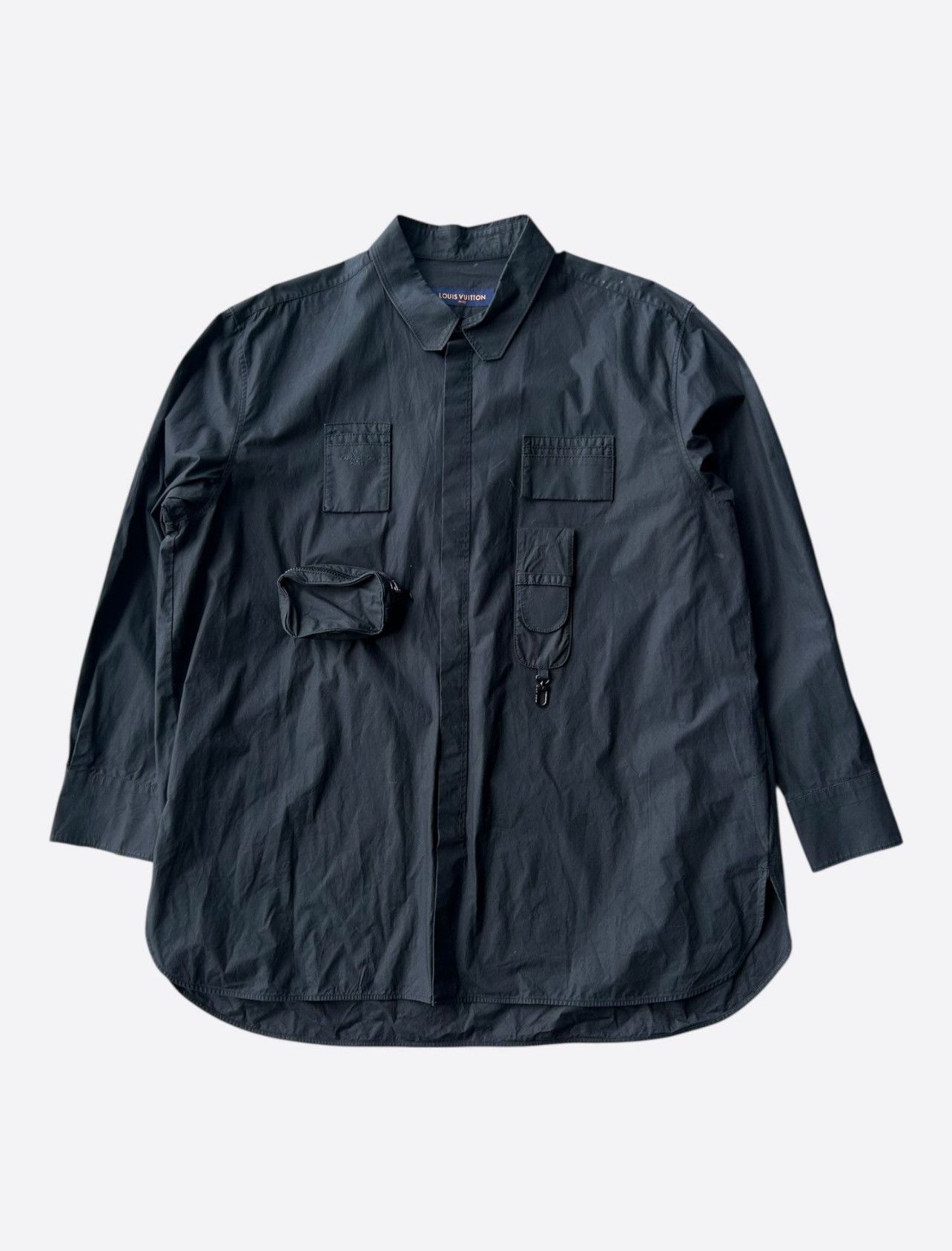 Louis Vuitton Louis Vuitton Utility Work Shirt Virgil Employee Uniform Size US XL / EU 56 / 4 - 6 Thumbnail