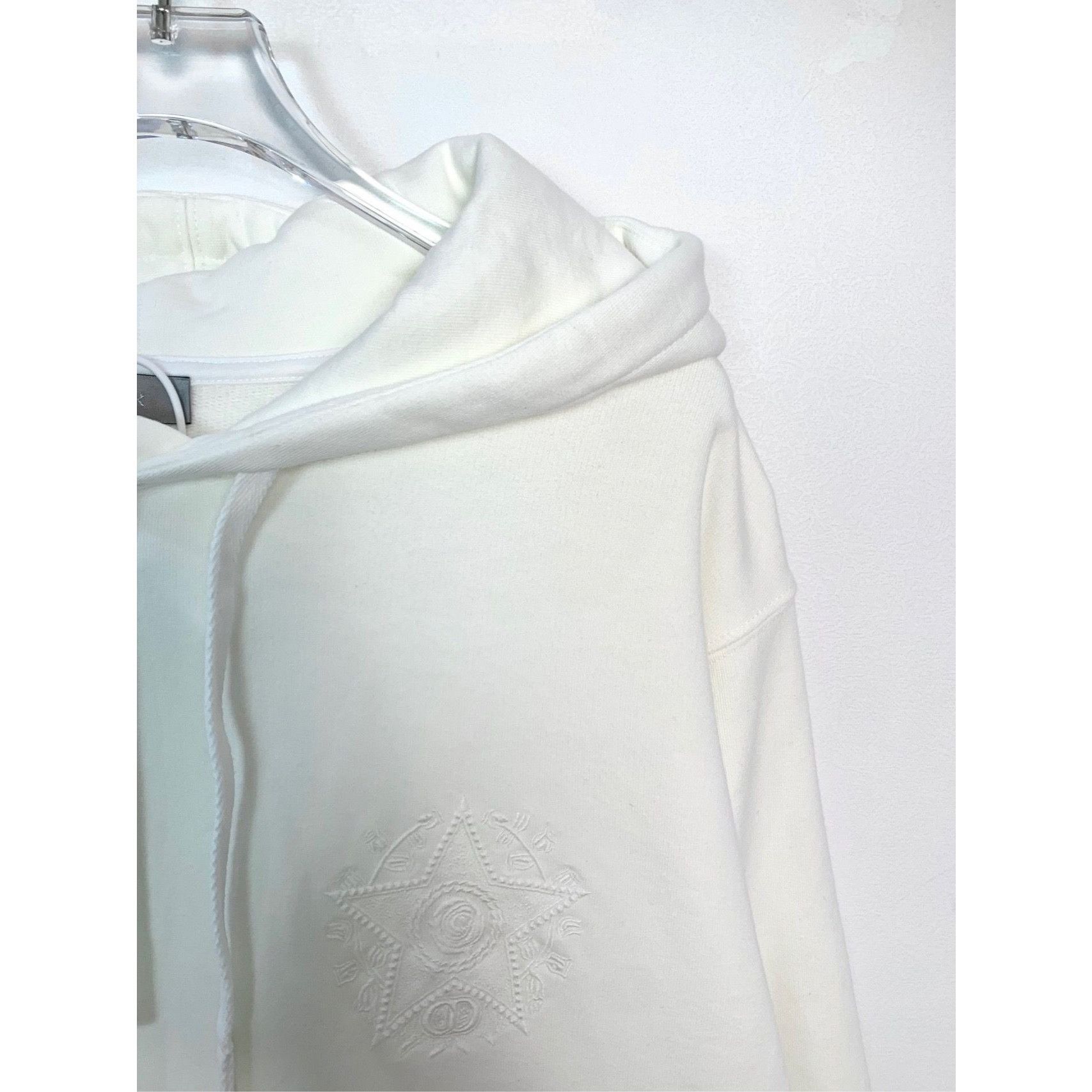 Dior Dior Embroidered Star White Hoodie M Size 100% Cotton & Poly Size M / US 6-8 / IT 42-44 - 5 Thumbnail