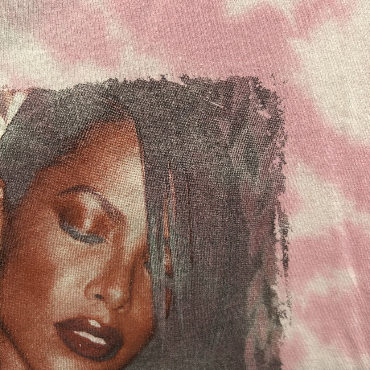 Other Aaliyah Pink Tie Dye Graphic Tshirt Size Large - "Ashlee" Size US L / EU 52-54 / 3 - 9 Thumbnail