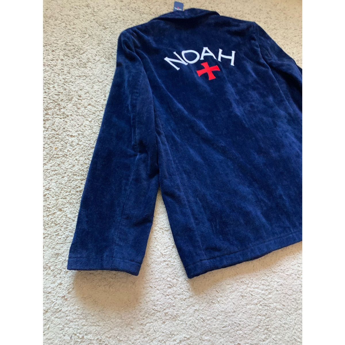 Noah NOAH➕LOGO TERRY BLAZER JACKET Size 38R - 6 Thumbnail