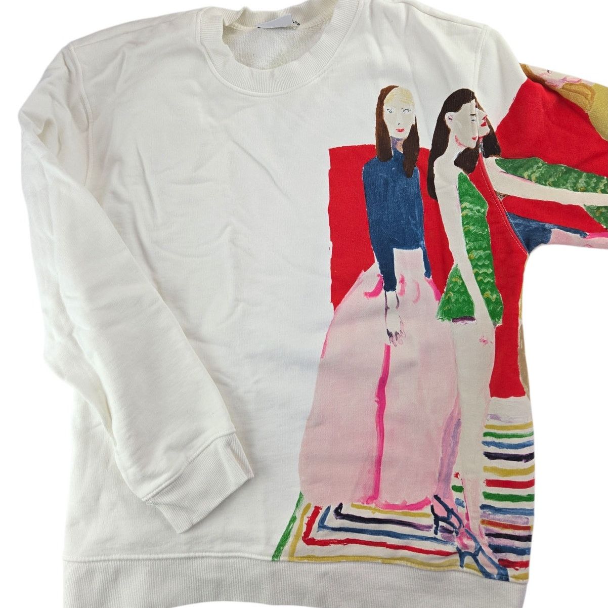 Zara Zara | Xevi Sola Wearable Art Sweatshirt | Size Large Size L / US 10 / IT 46 - 3 Thumbnail