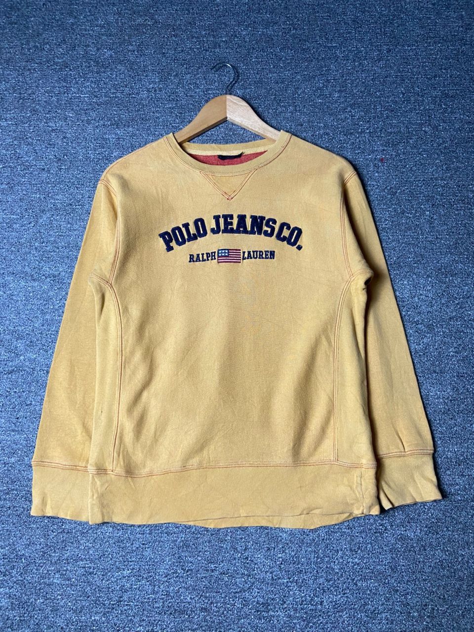 Polo Ralph Lauren Ralph Lauren Polo Jeans Co. Embroidered Sweatshirt (176) Size US XXS / EU 40 - 1 Thumbnail