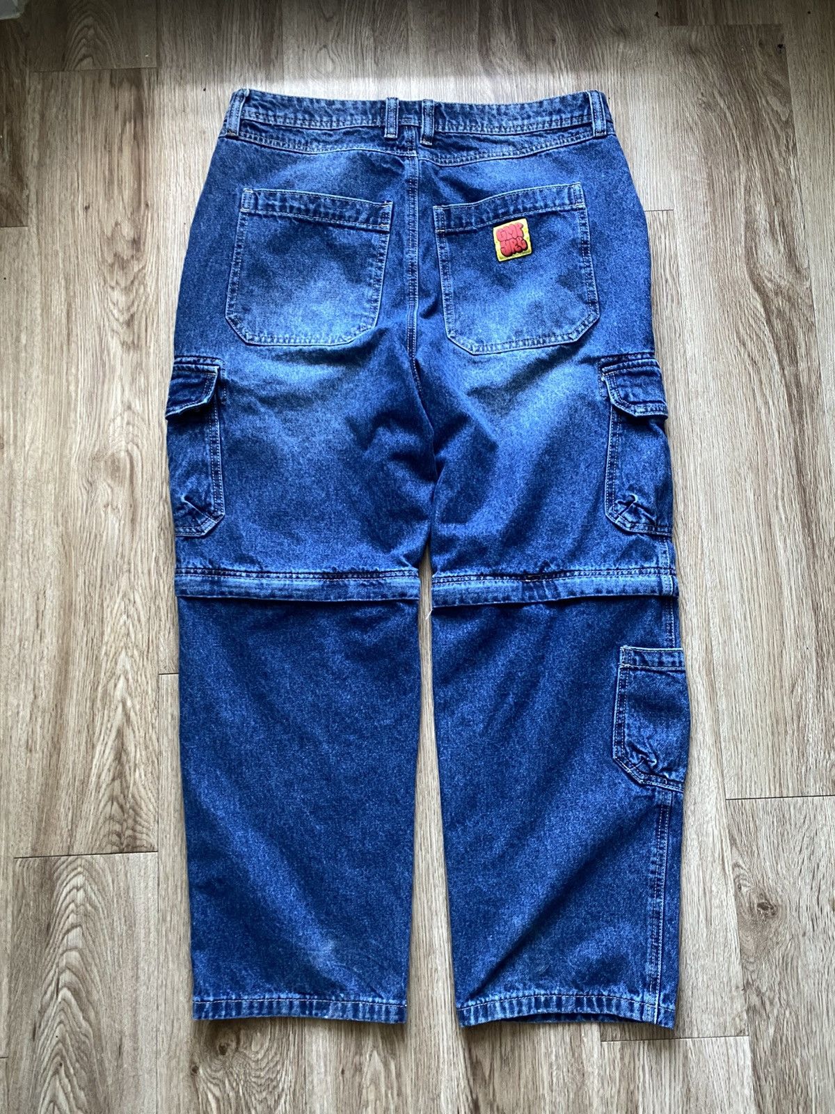 Empyre Empyre Baggy Cargo Skater Denim Jeans Size US 34 / EU 50 - 2 Thumbnail