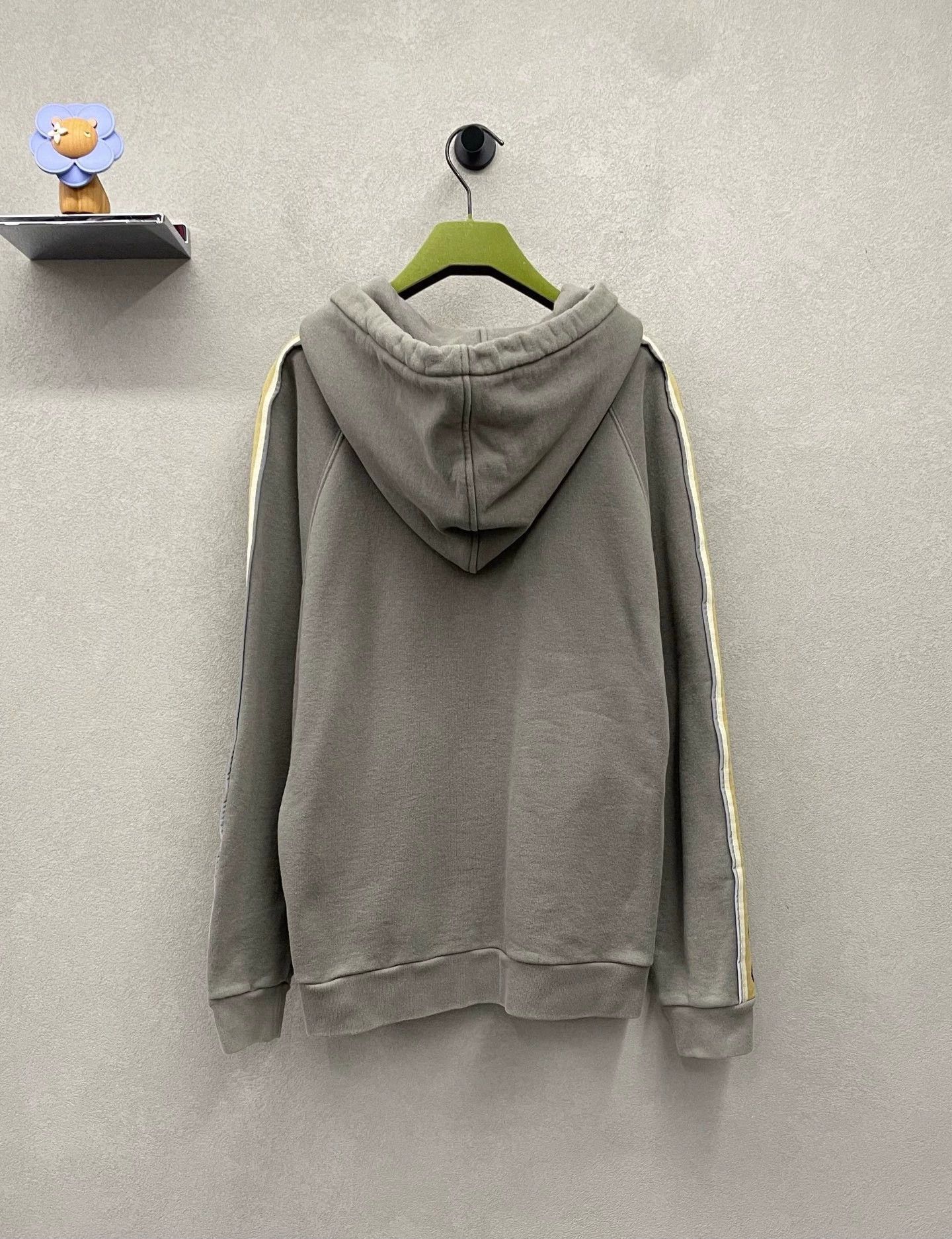 Gucci gucci gray brown long sleeve hoodie xs Size US XS / EU 42 / 0 - 2 Thumbnail