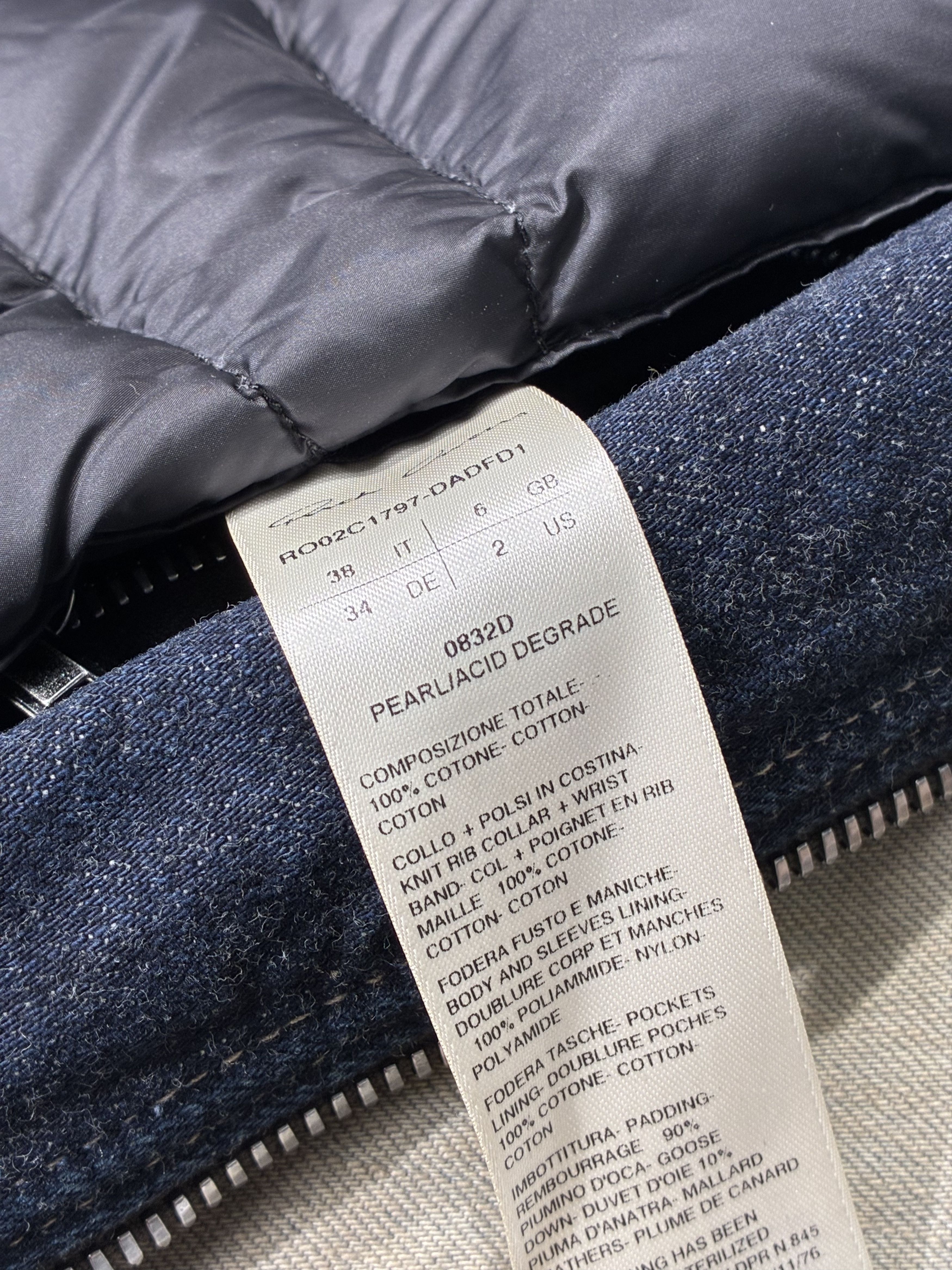 Rick Owens RICK OWENS JUMBO PETER FLIGHT BOMBER PEARL/ACID DEGRADE Size XS / US 0-2 / IT 36-38 - 6 Thumbnail