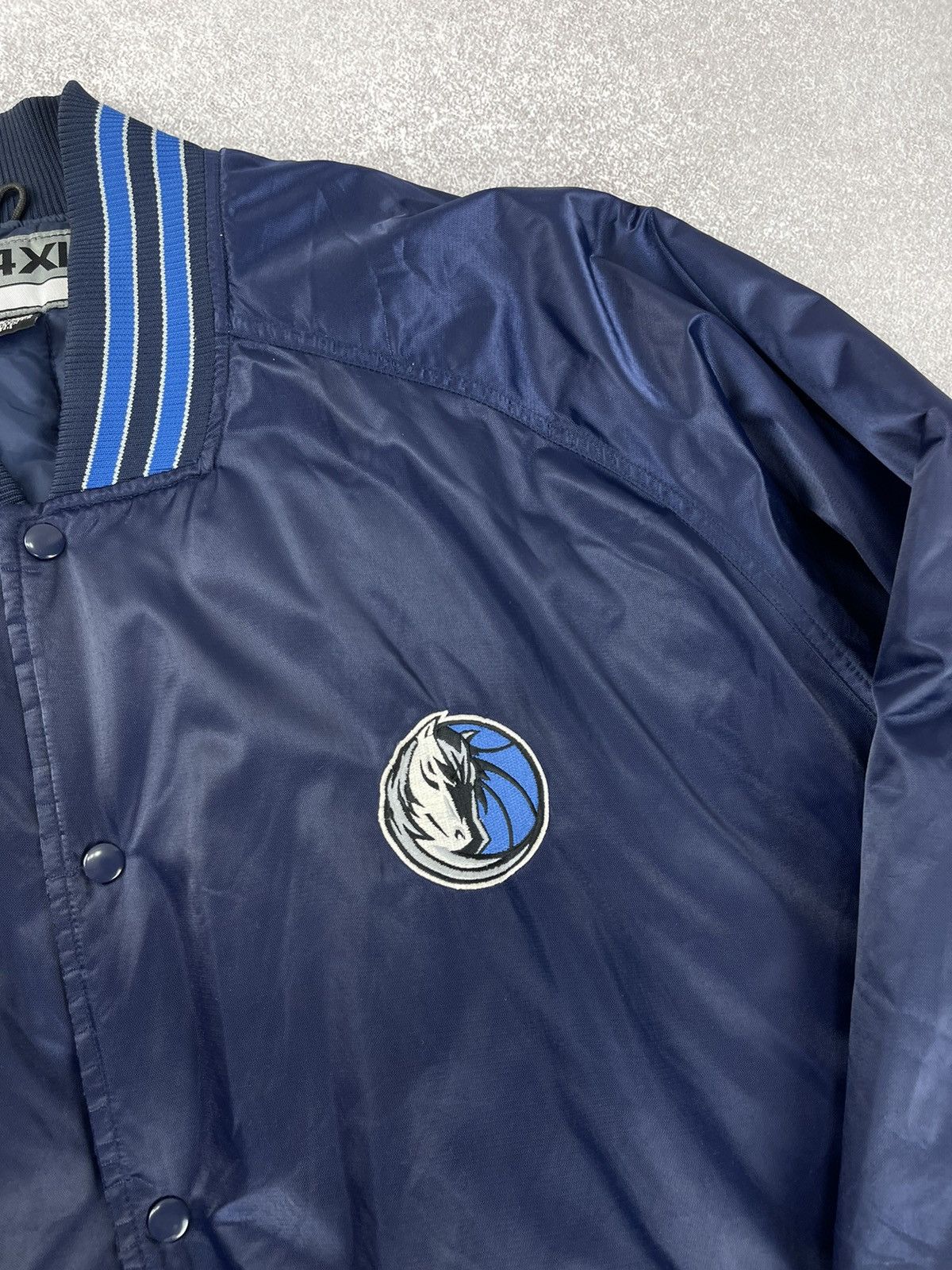 NBA × Nike × Vintage Vintage NBA Dallas Mavericks Bomber Jacket Size US XXL / EU 58 / 5 - 4 Thumbnail