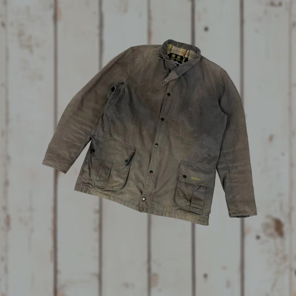 Barbour VINTAGE Barbour Jacket Main Selling Point Barbour Men Jacket Brown M UK Wax Coat Rain Size M Brown 90s Rain Coat Mens Size US M / EU 48-50 / 2 - 1 Thumbnail