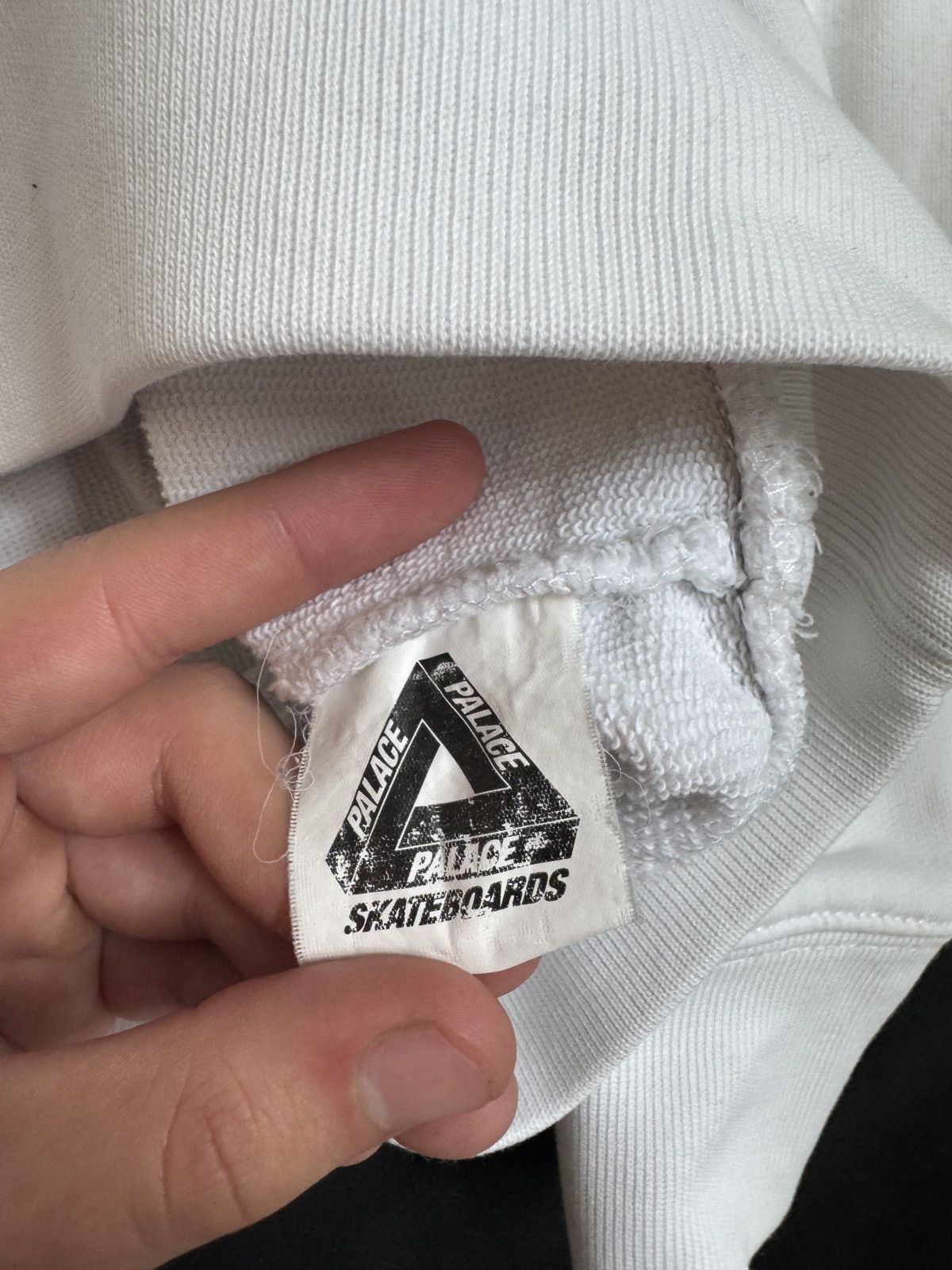 Palace Palace Logo White Hoodie Size US XL / EU 56 / 4 - 5 Thumbnail