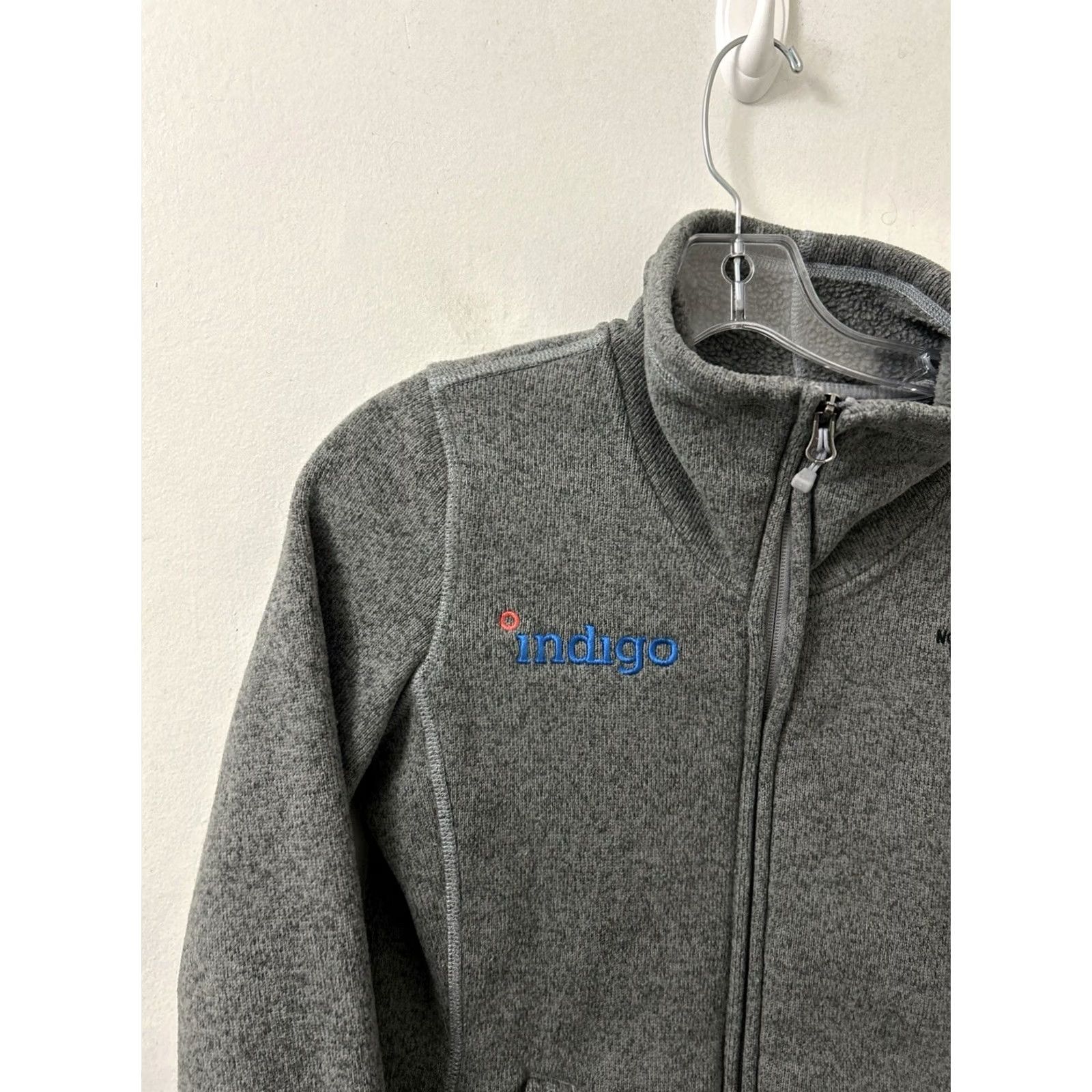 The North Face The North Face Crescent Full Zip Fleece Jacket Womens S Gray Indigo L/S Size S / US 4 / IT 40 - 5 Thumbnail