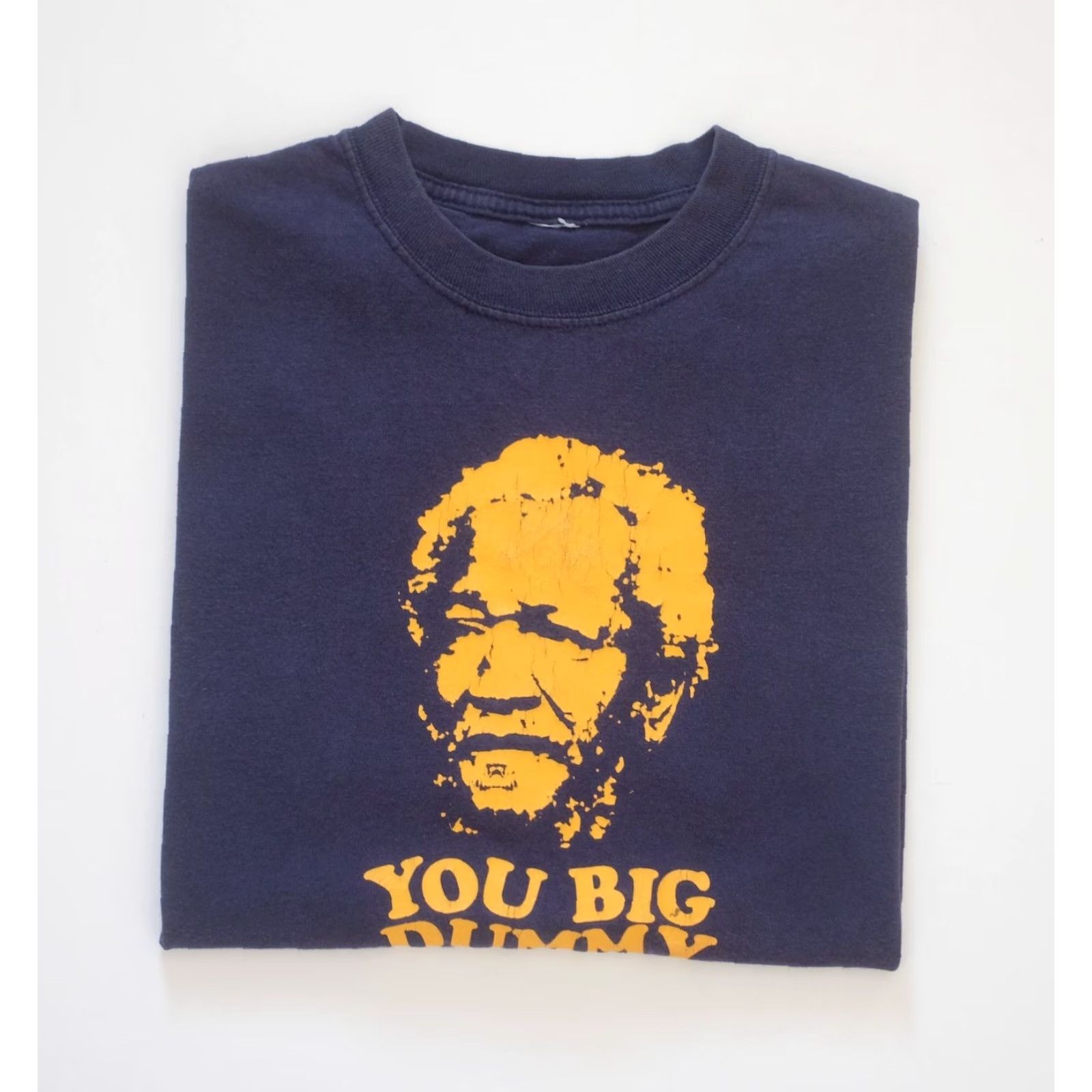 FRED VINTAGE FRED SANFORD & SON FUNNY BIG DUMMY GRAPHIC T SHIRT M BLUE 90s VTG Y2K RETRO MEN'S Size M - 2004 Size US M / EU 48-50 / 2 - 6 Thumbnail