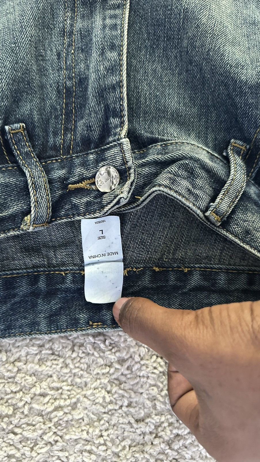 Other Vintage Jeans With Pearls Size US 34 / EU 50 - 4 Thumbnail
