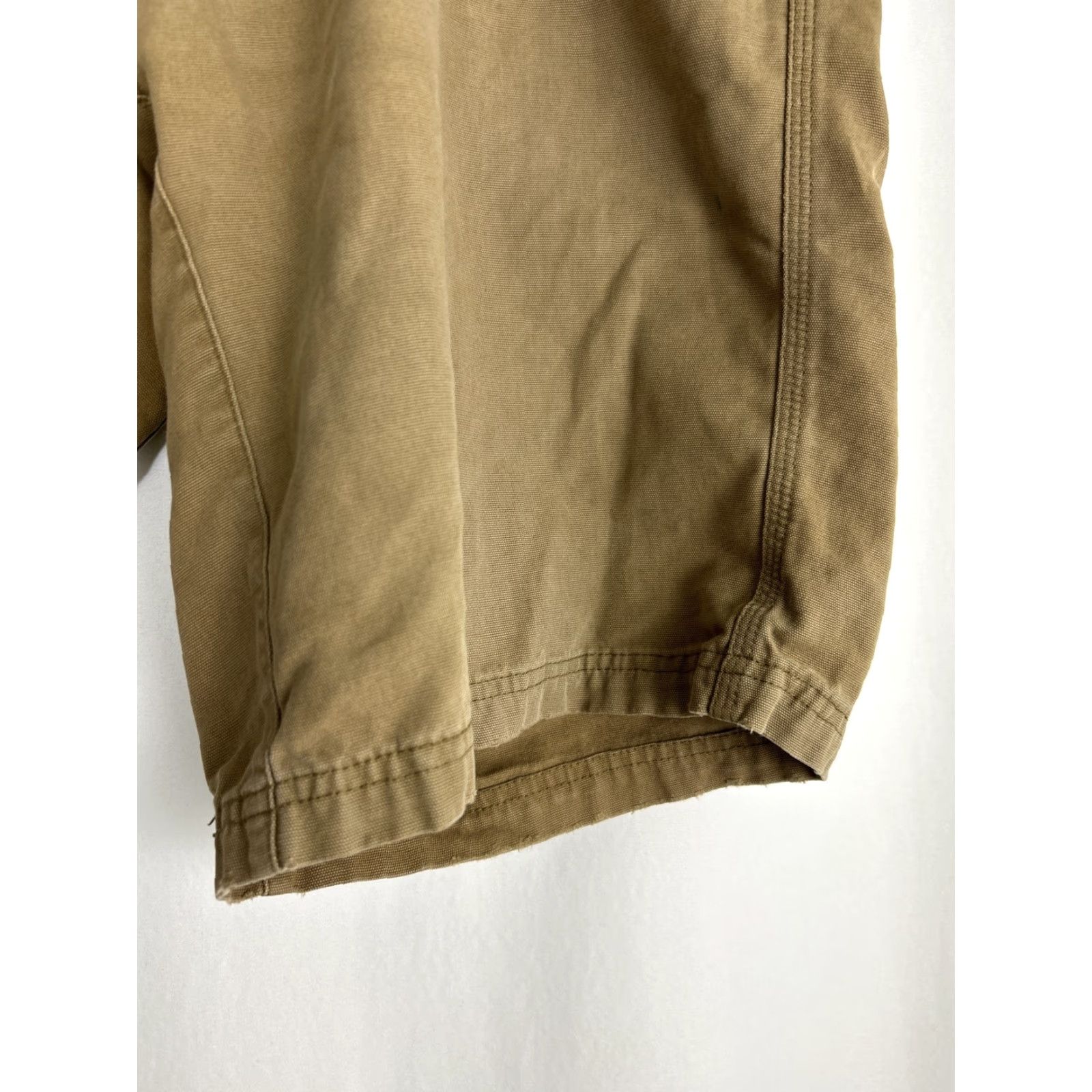 Vintage REI Mens Size 40 Khaki Cargo Shorts Utility Pocket Distressed 40x11 Size US 40 / EU 56 - 4 Thumbnail