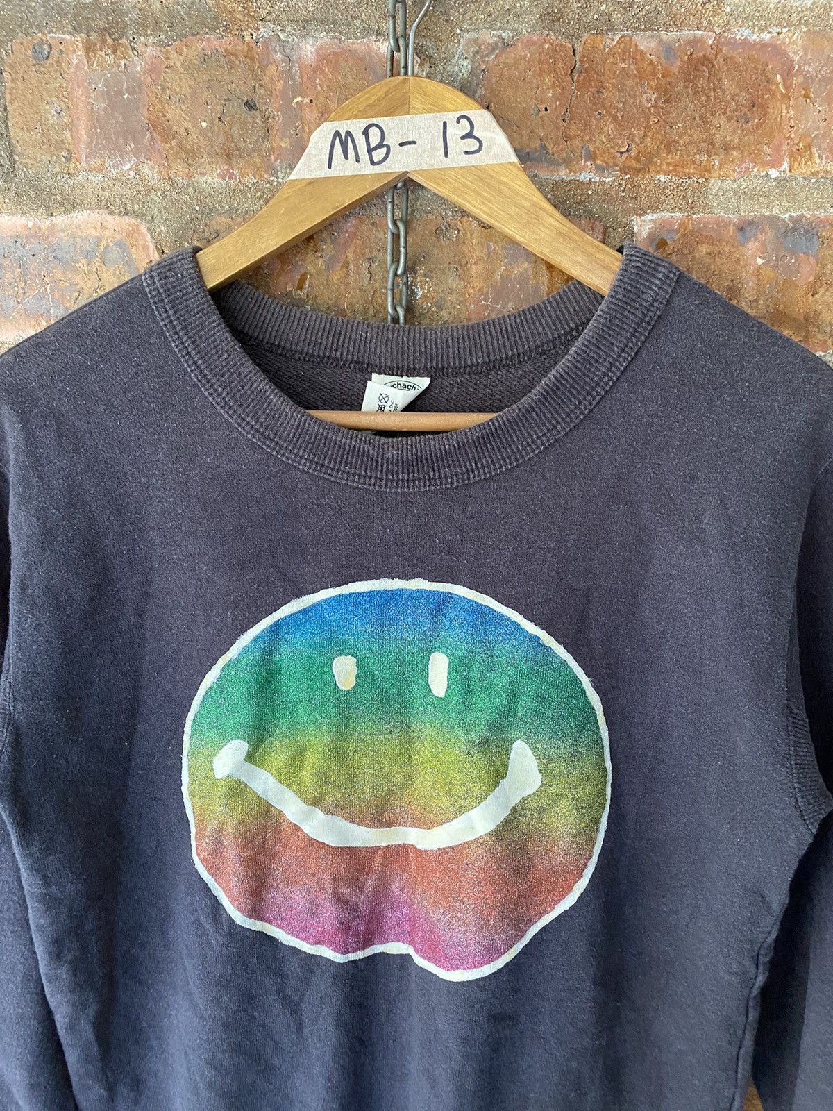 Super Lovers 1990s Mu Cha Cha Gradian Smile Emoji Size US S / EU 44-46 / 1 - 3 Thumbnail