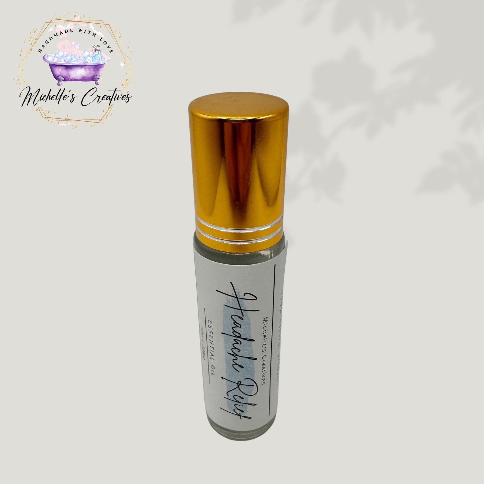 Handmade Organic Headache Relief Essential Oil Roll On Size ONE SIZE - 1 Preview