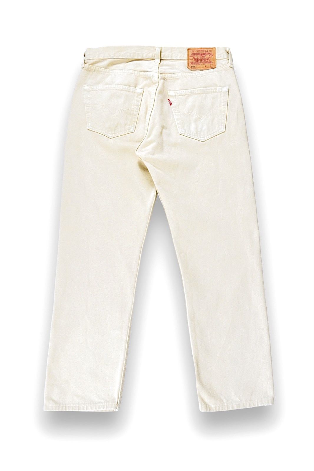 Levi's 90s Vintage Levi's 501 Stone Straight Fit Denim Jeans Size US 32 / EU 48 - 8 Thumbnail