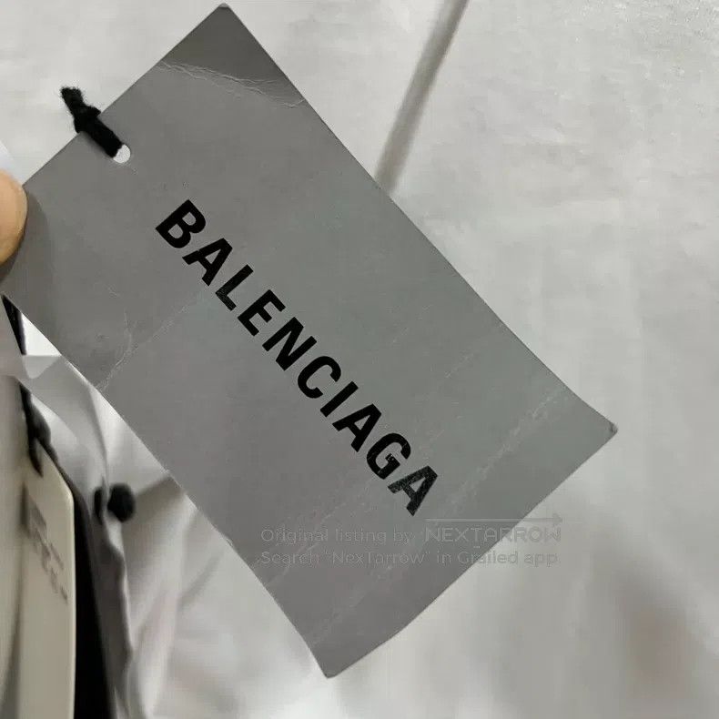 Balenciaga Balenciaga Adidas Collaborative Striped Logo Printed Long Size US L / EU 52-54 / 3 - 5 Thumbnail