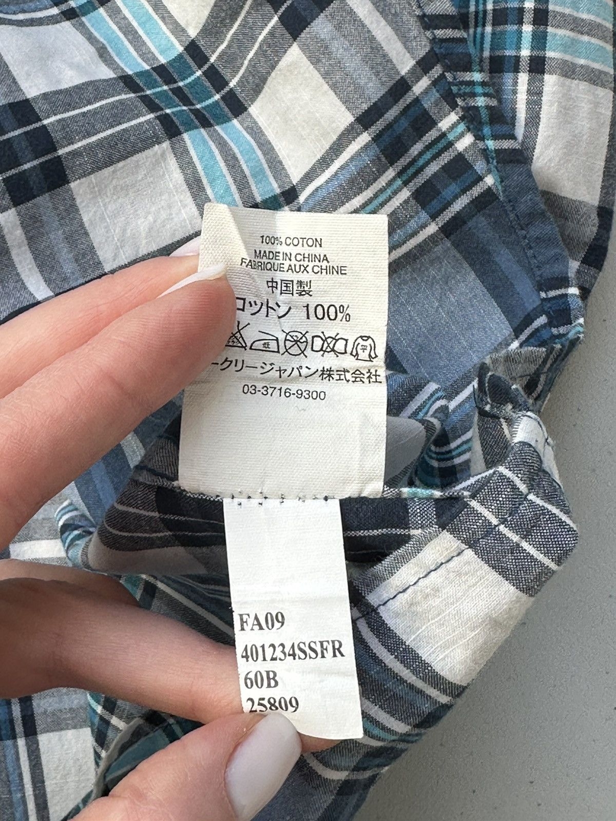 Oakley Vintage Y2k Oakley Button Up Shirt Check Size US XXL / EU 58 / 5 - 11 Thumbnail