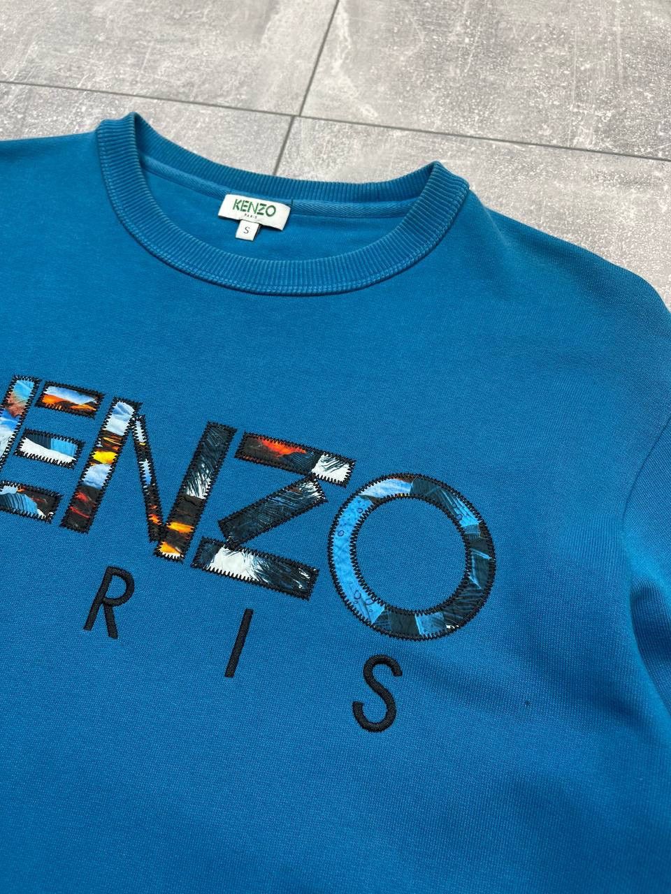 Kenzo Kenzo Paris Blue Big Logo Women Sweatshirt Size US S / EU 44-46 / 1 - 11 Thumbnail