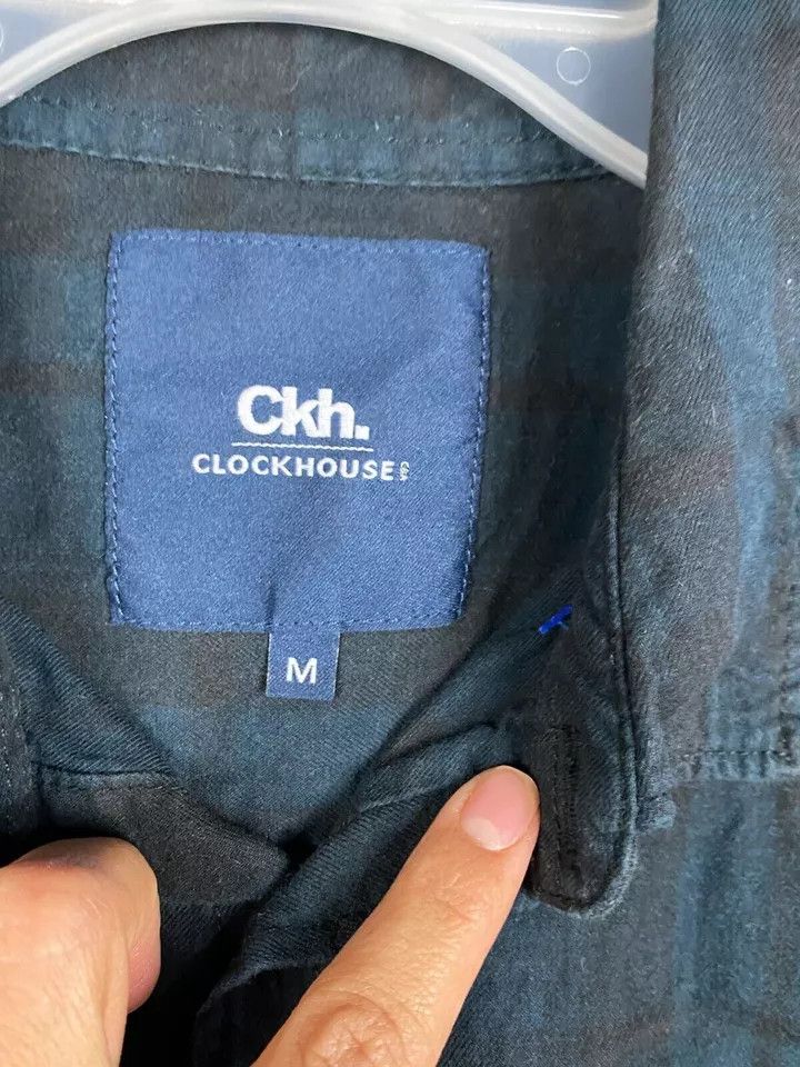 Other ClockHouse Button Up Shirt Men's Plaid 100% Cotton Adults M Size US M / EU 48-50 / 2 - 2 Thumbnail