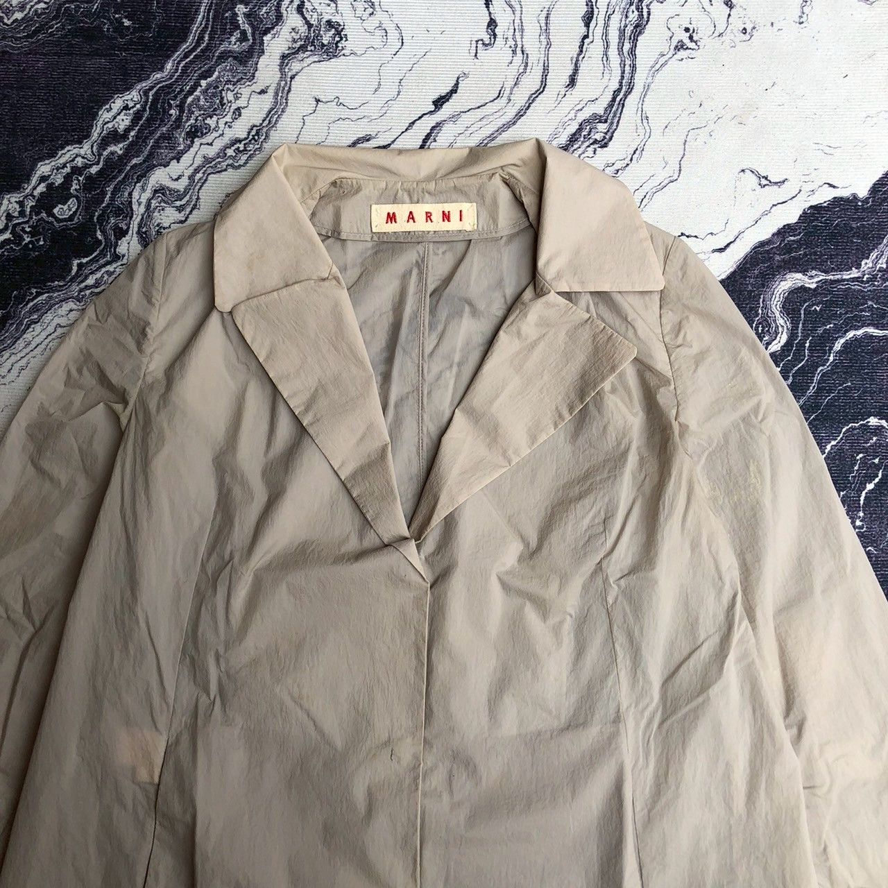 Marni Marni Lightweight Nylon Overshirt / Jacket – Made in Italy Size M / US 6-8 / IT 42-44 - 4 Thumbnail