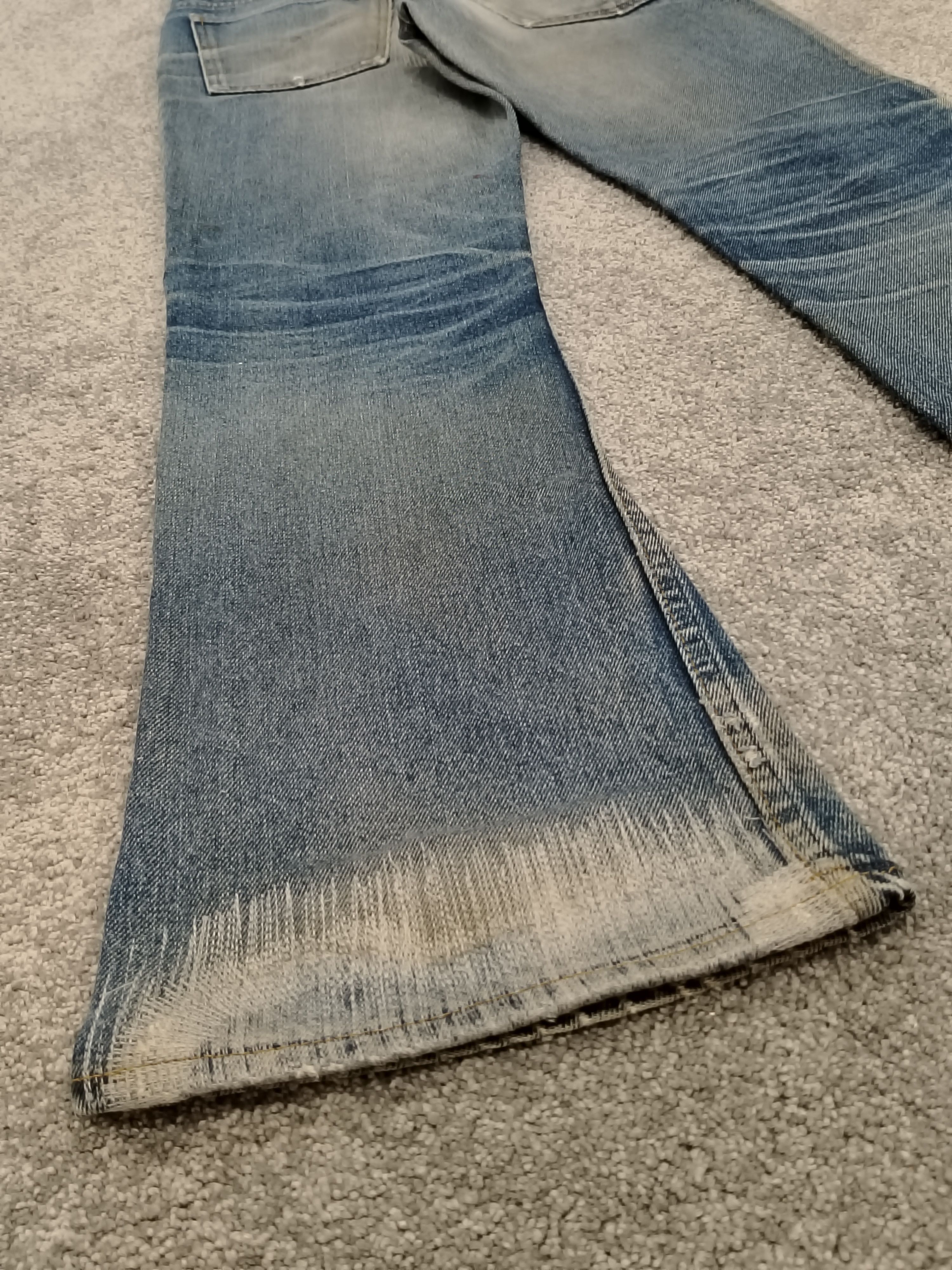 Levi's Levis 646 Jeans Flare Bell Bottom Vintage Size US 28 / EU 44 - 17 Thumbnail