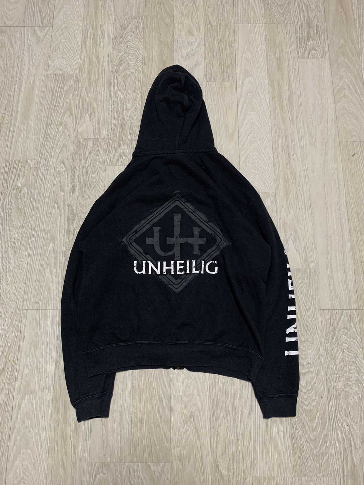 Metallica × New Rock × Vintage Vintage zip hoodie unheilig Size US M / EU 48-50 / 2 - 1 Thumbnail