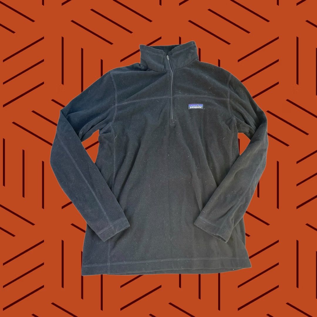 Patagonia Patagonia Men's Micro D Fleece Pullover Shirt Black M Size US M / EU 48-50 / 2 - 1 Thumbnail