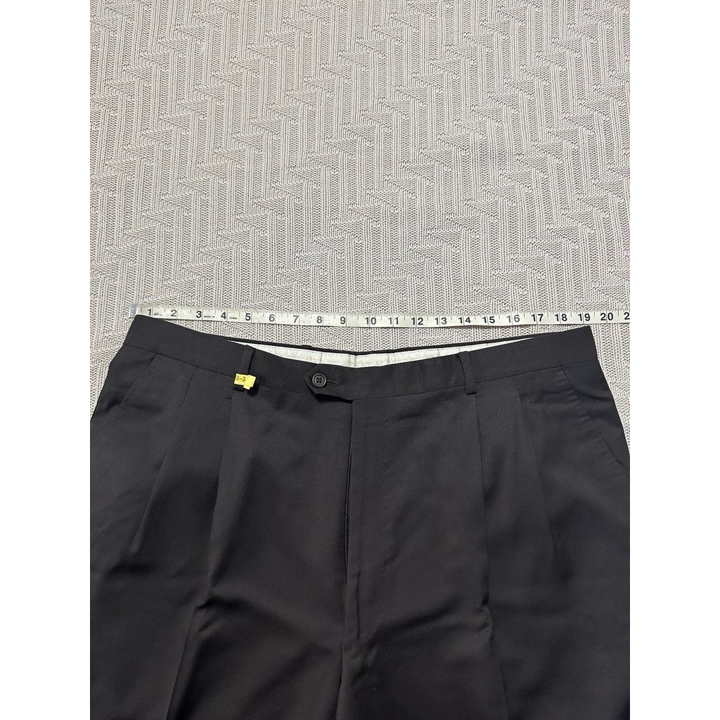 Versace Vintage Alfredo Versace brown gray wool dress pants size 40 Size US 40 / EU 56 - 6 Thumbnail