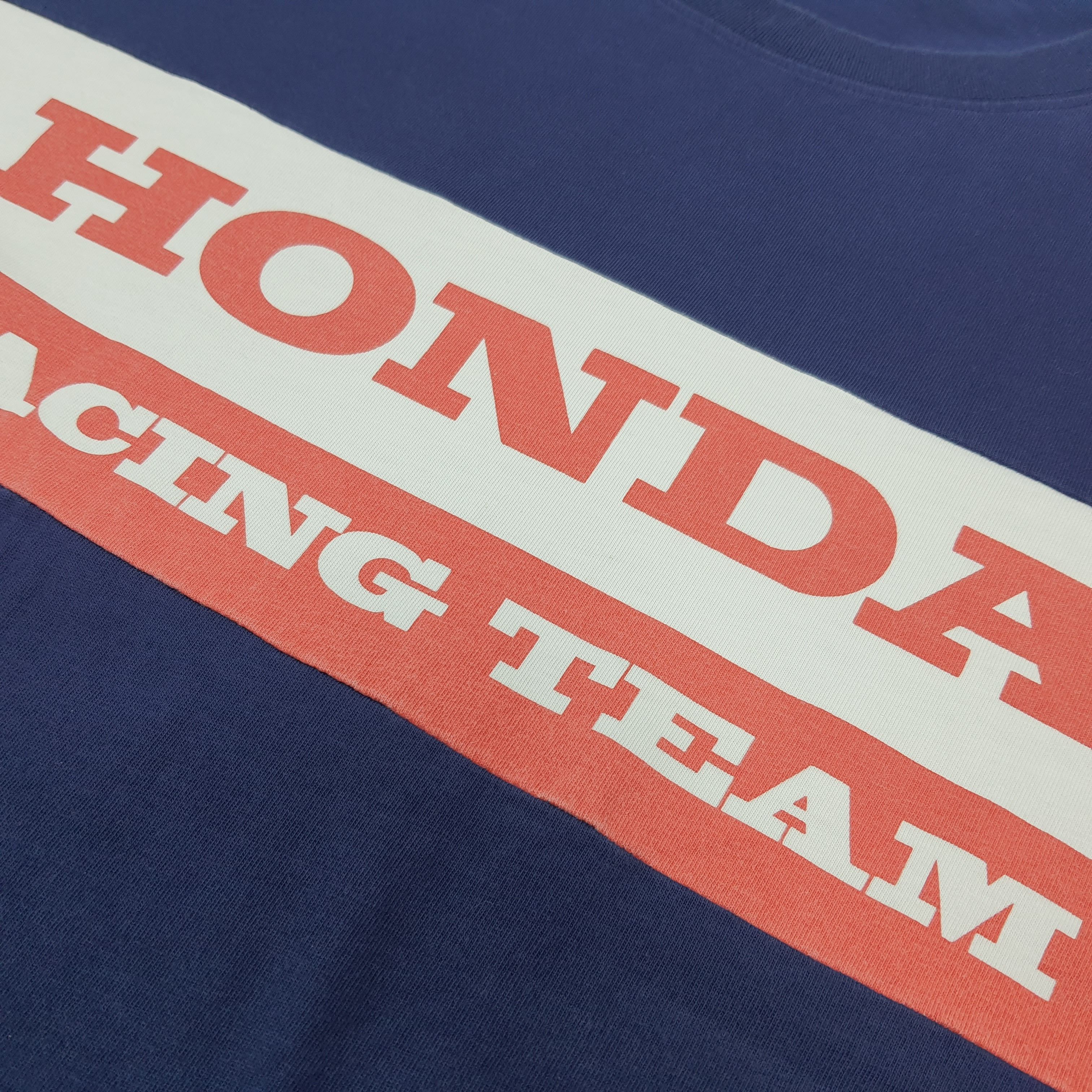 Honda Vintage HONDA Japan Motorsports Racing Team Tshirt C301N43 Size US L / EU 52-54 / 3 - 2 Thumbnail